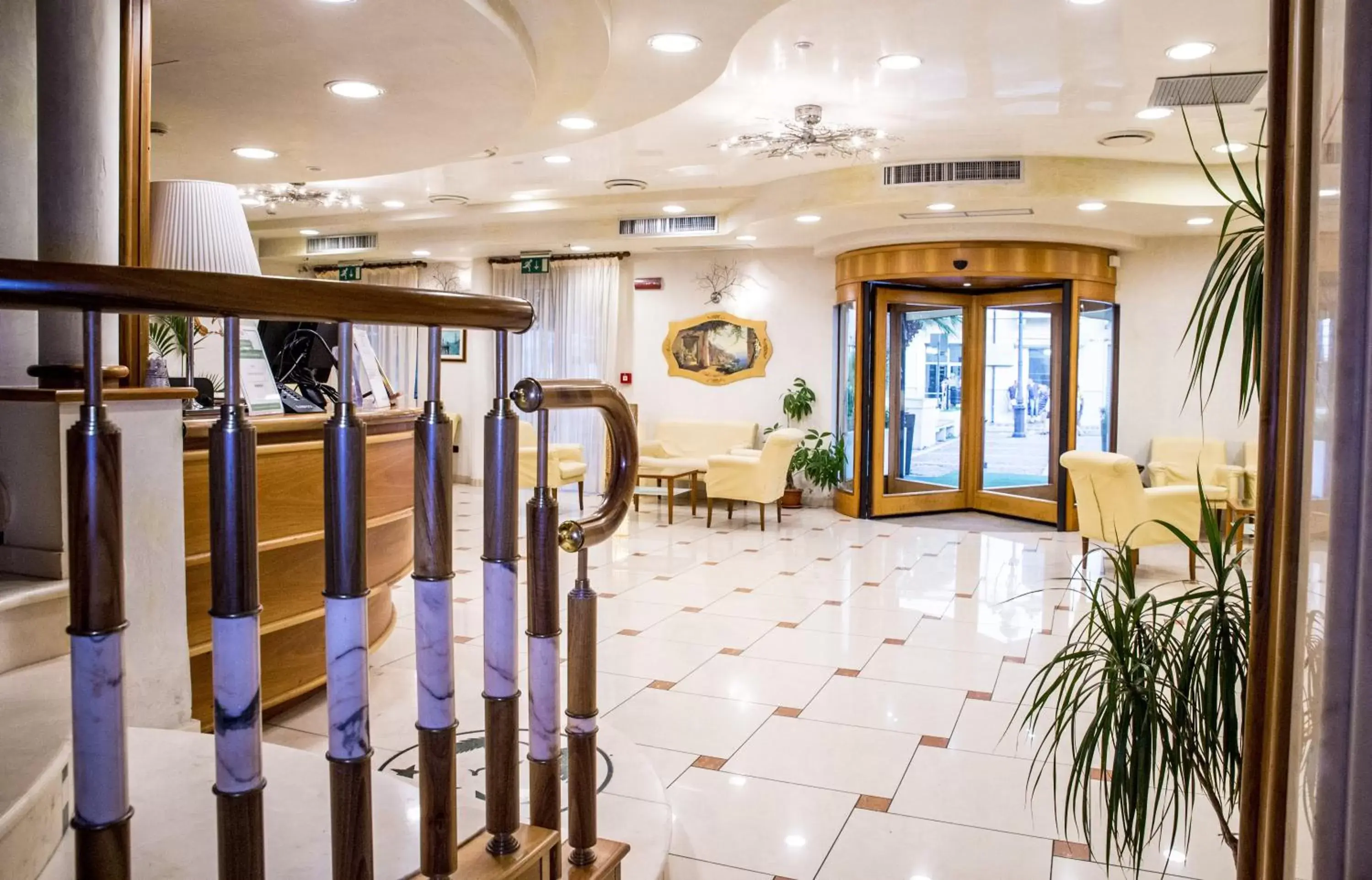 Lobby or reception, Fitness Center/Facilities in Grand Hotel Victoria