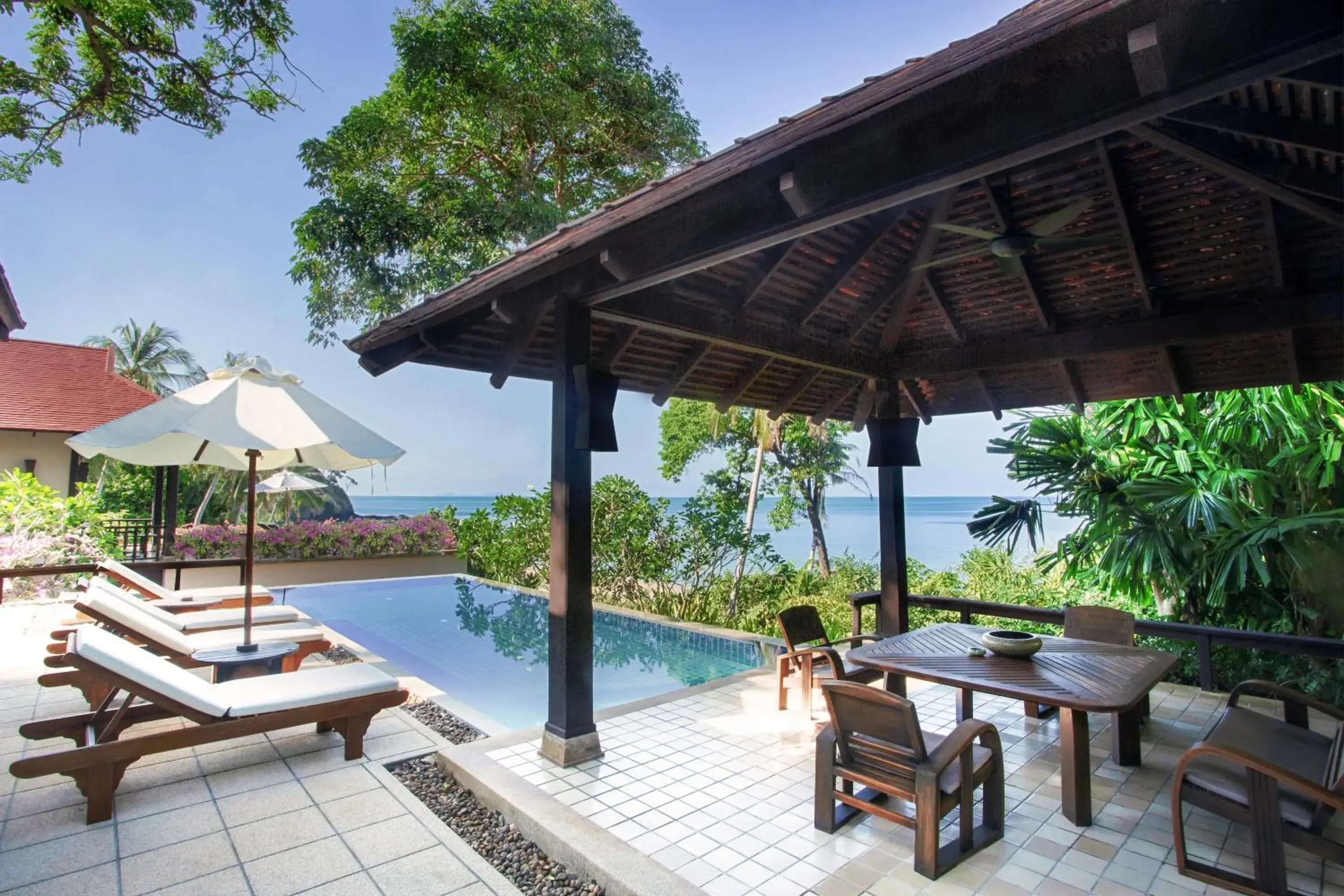 Pool view in Pimalai Resort & Spa Pool view in Pimalai Resort & Spa