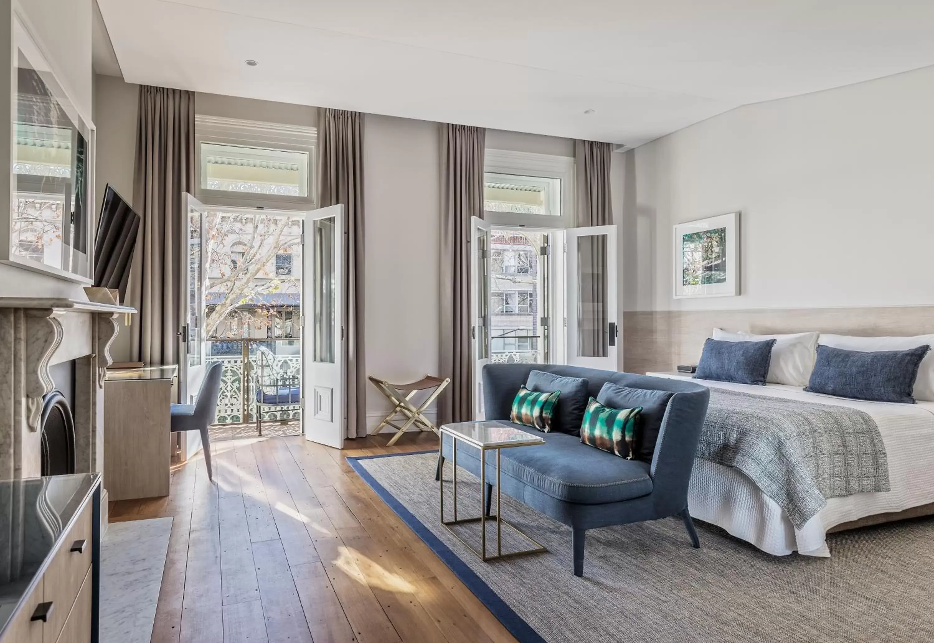 Bedroom, Seating Area in Spicers Potts Point