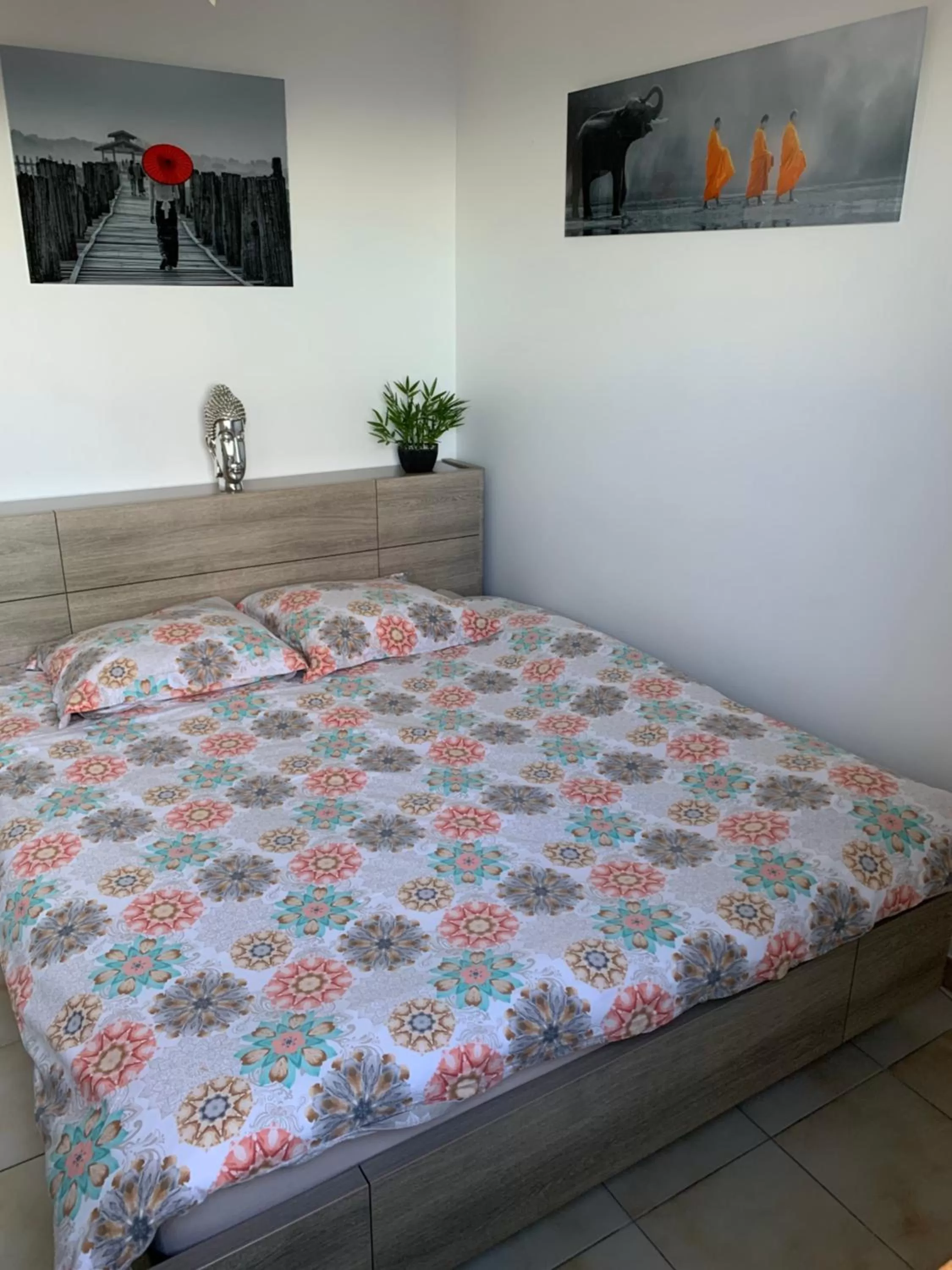 Bed in Monte Carlo View and Spa