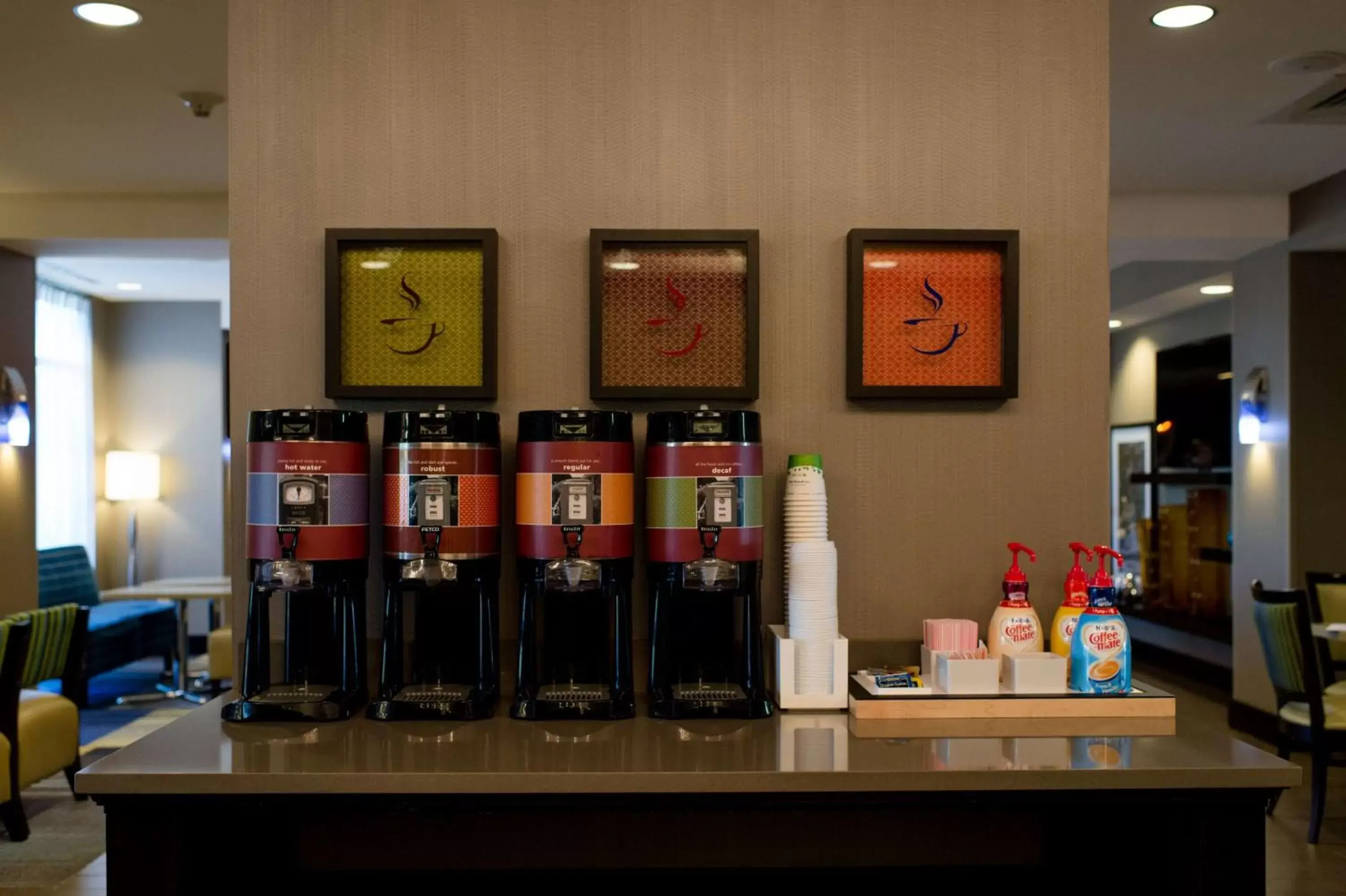 Lobby or reception in Hampton Inn Oxford/Conference Center