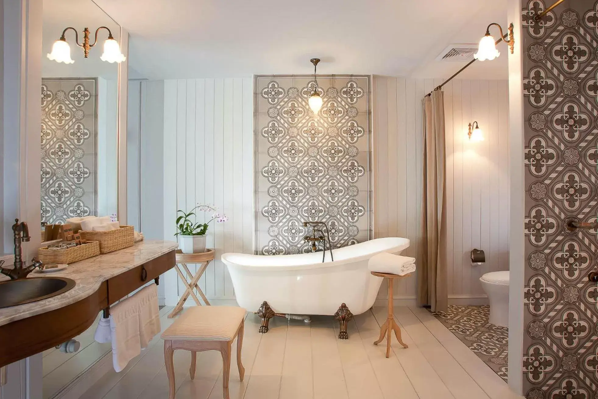 Bathroom in Devasom Hua Hin Resort - SHA Extra Plus