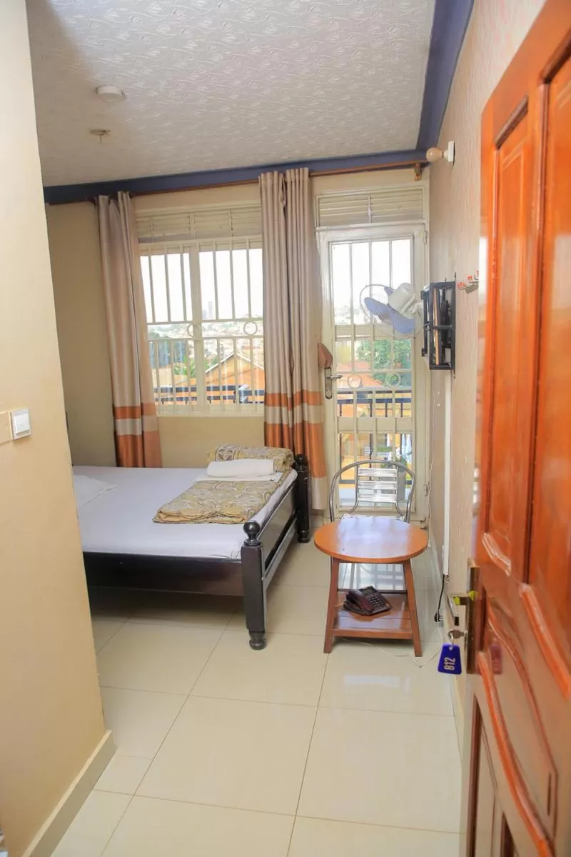 Bed in Perfect Motel