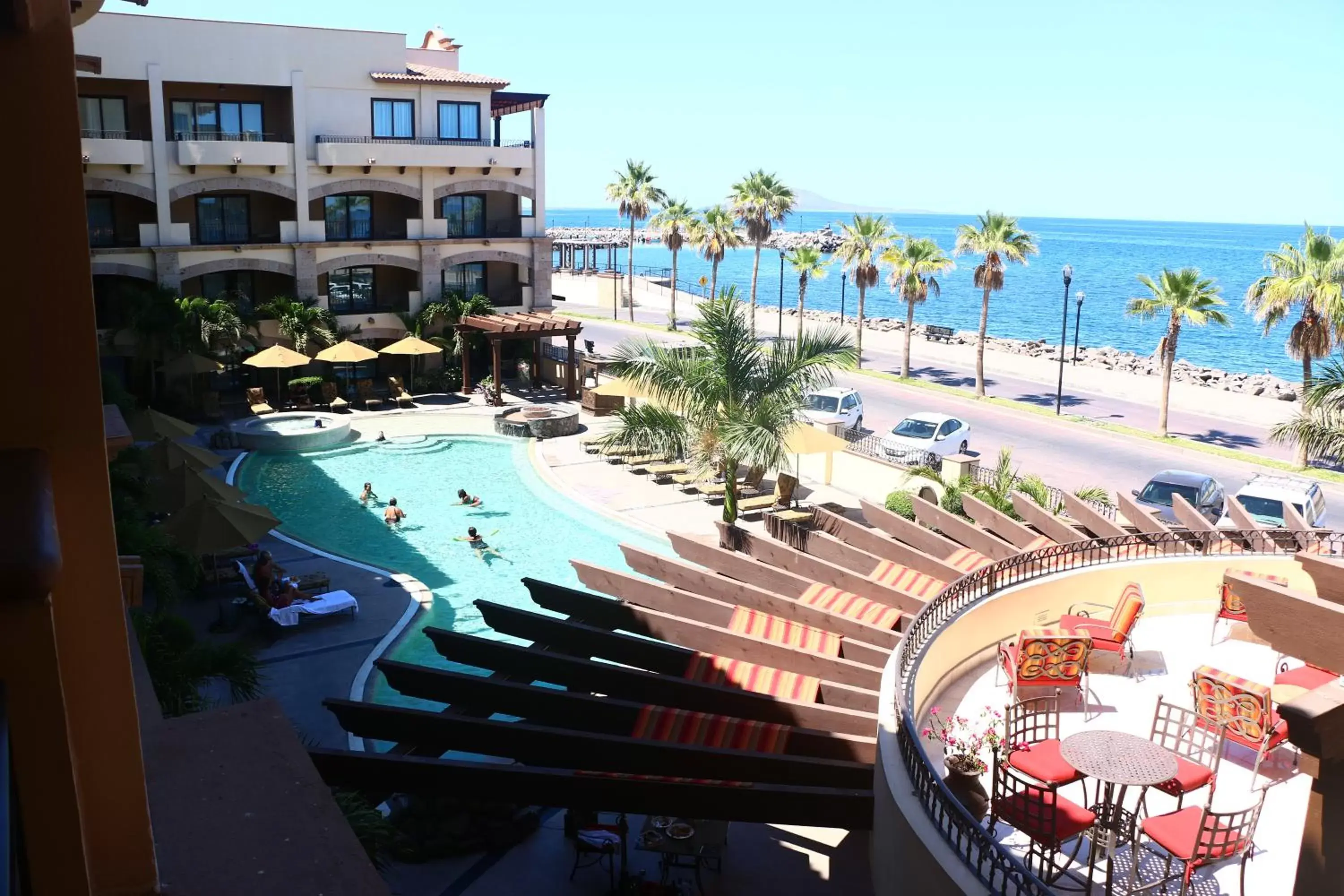 Pool View in La Mision Loreto