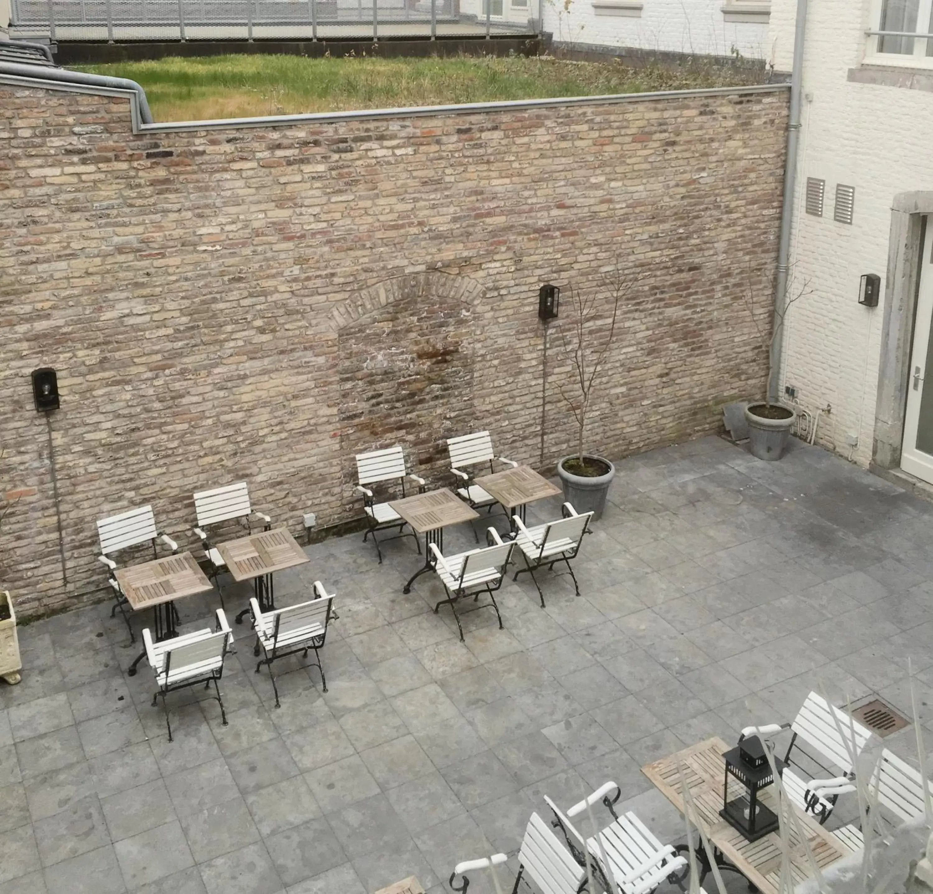 Garden view in Boutique Hotel Grote Gracht Garden view in Boutique Hotel Grote Gracht