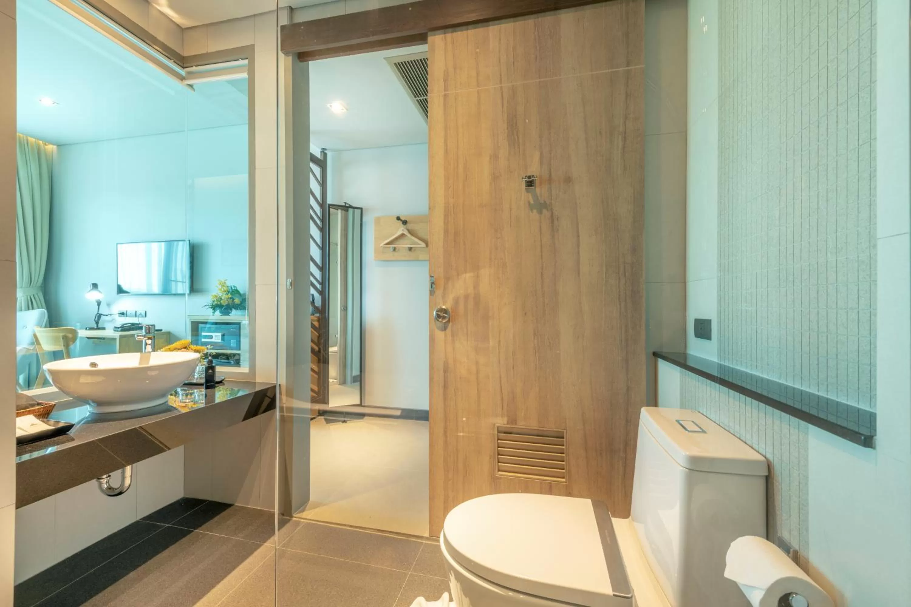 Bathroom in AisanA Hotel Korat