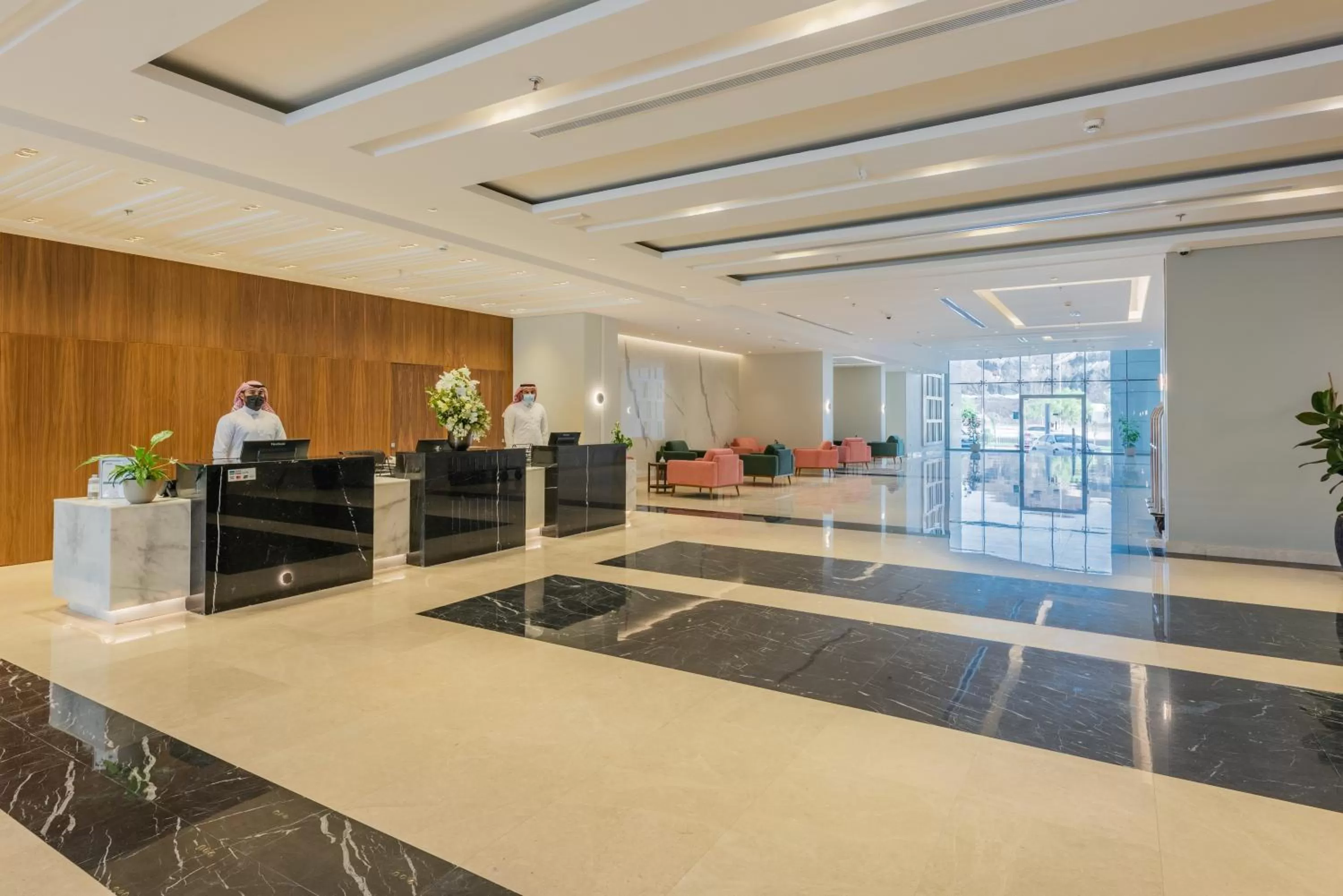Lobby or reception in Hasanah suites