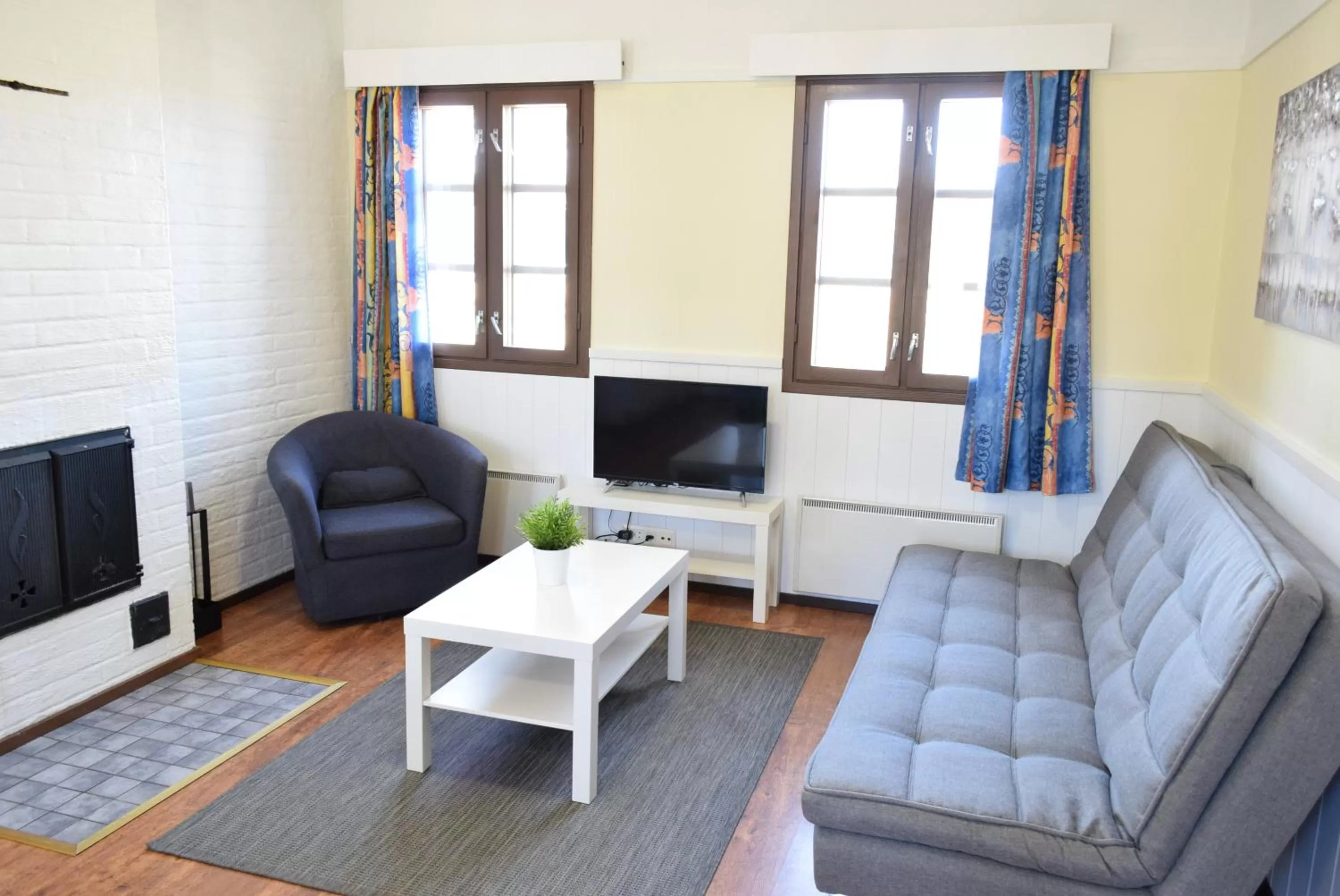 Living room in Visulahti Cottages
