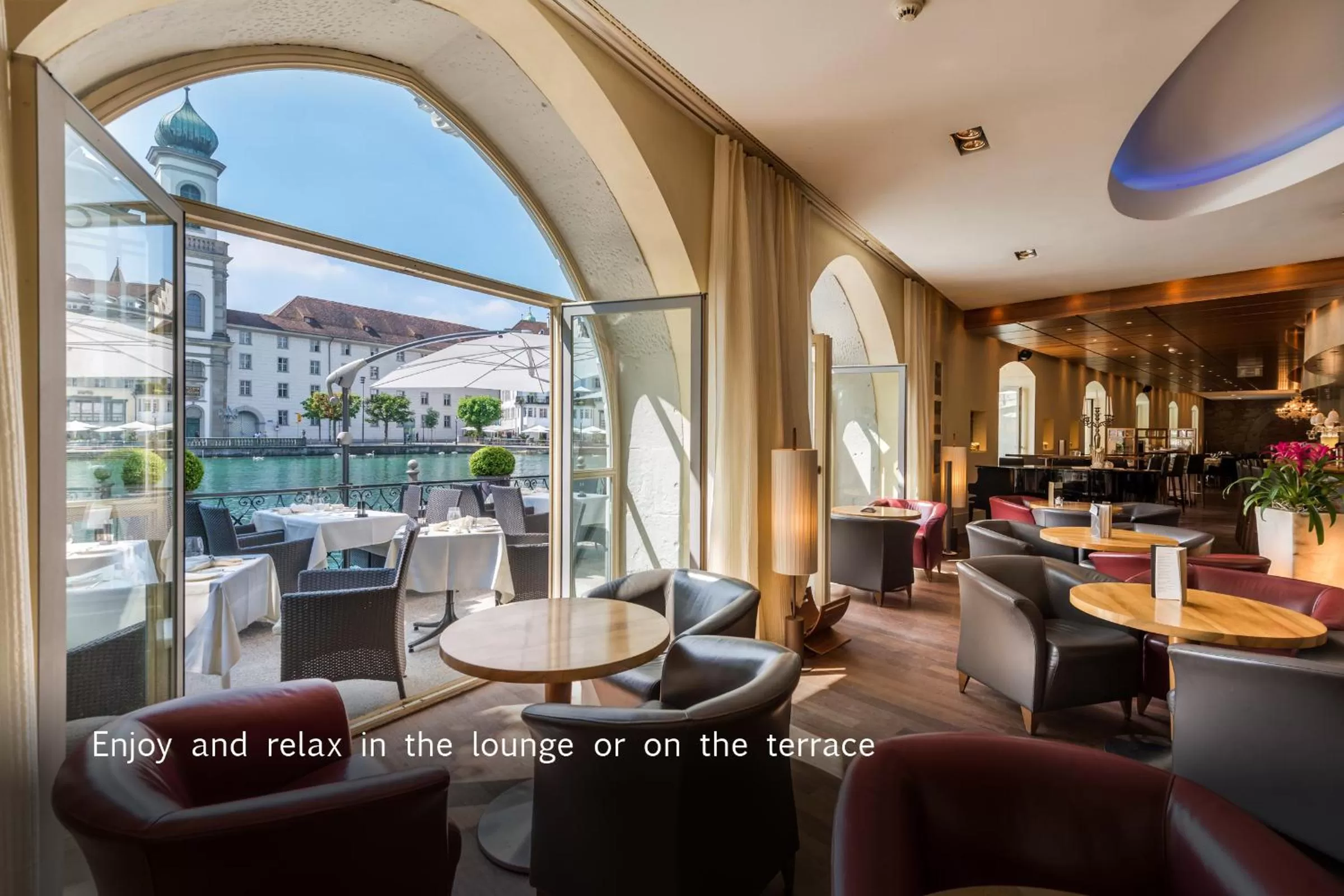 Lounge or bar in Hotel des Balances