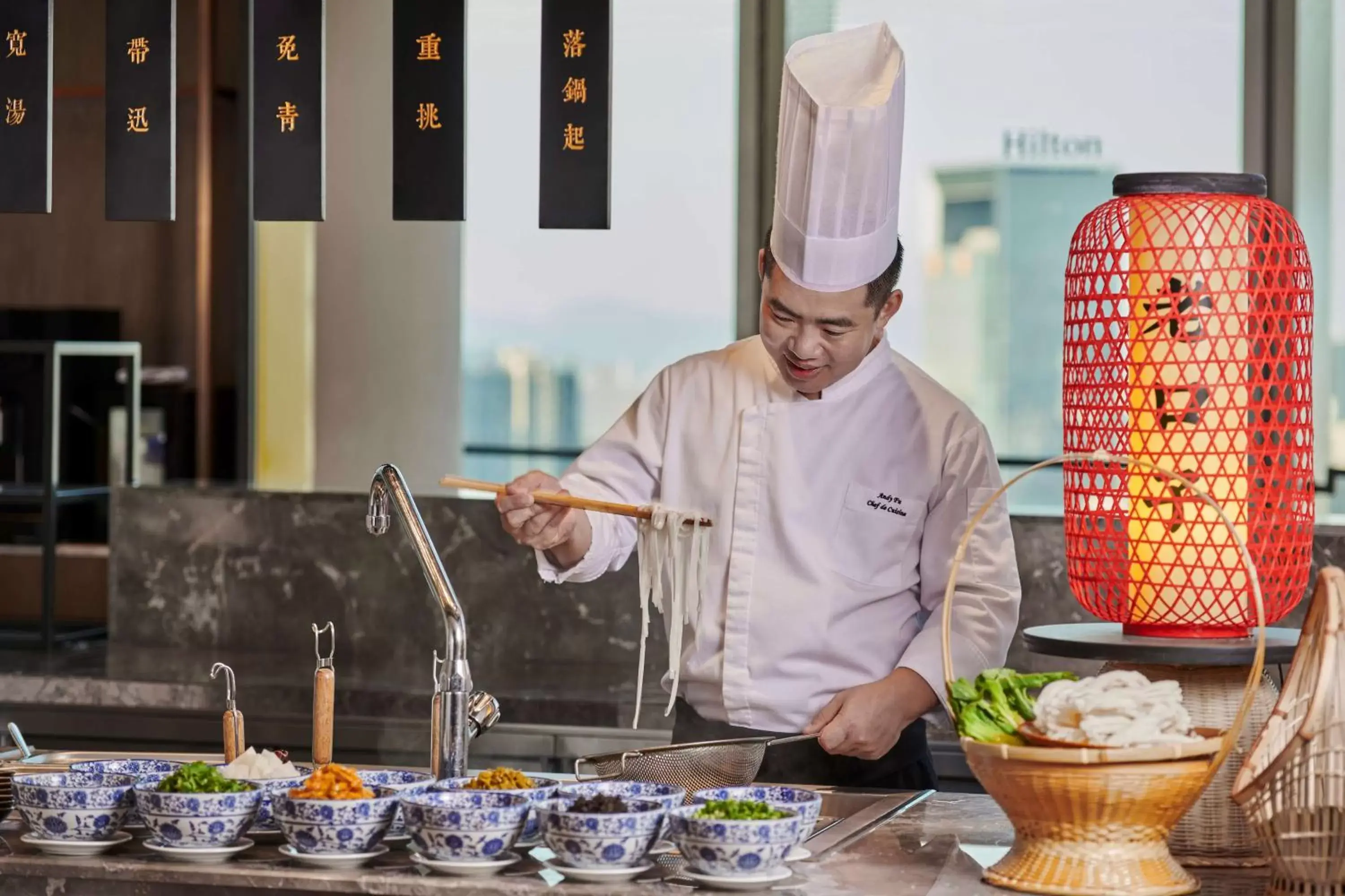 Restaurant/places to eat, Staff in Hilton Changsha Riverside