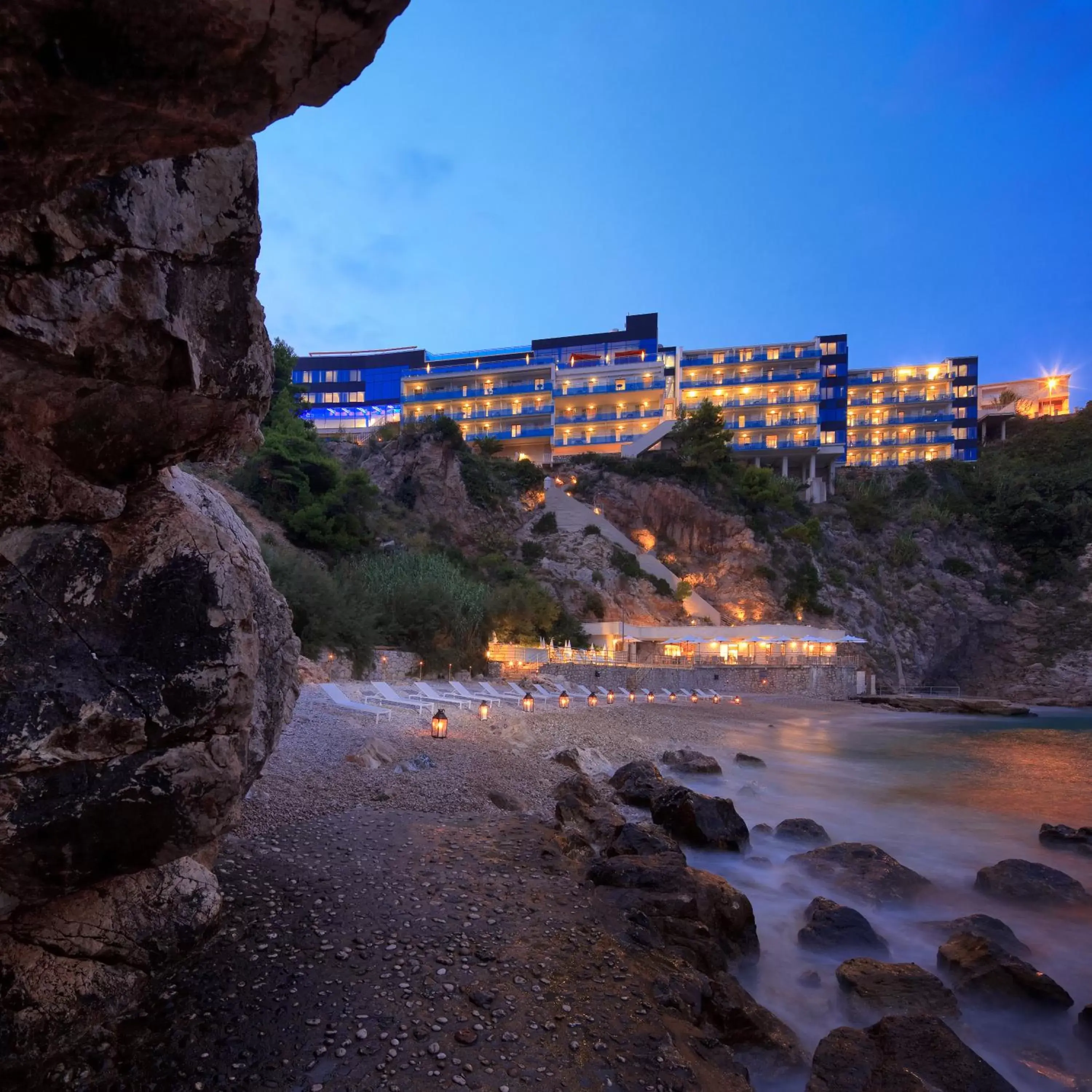 Facade/entrance in Hotel Bellevue Dubrovnik