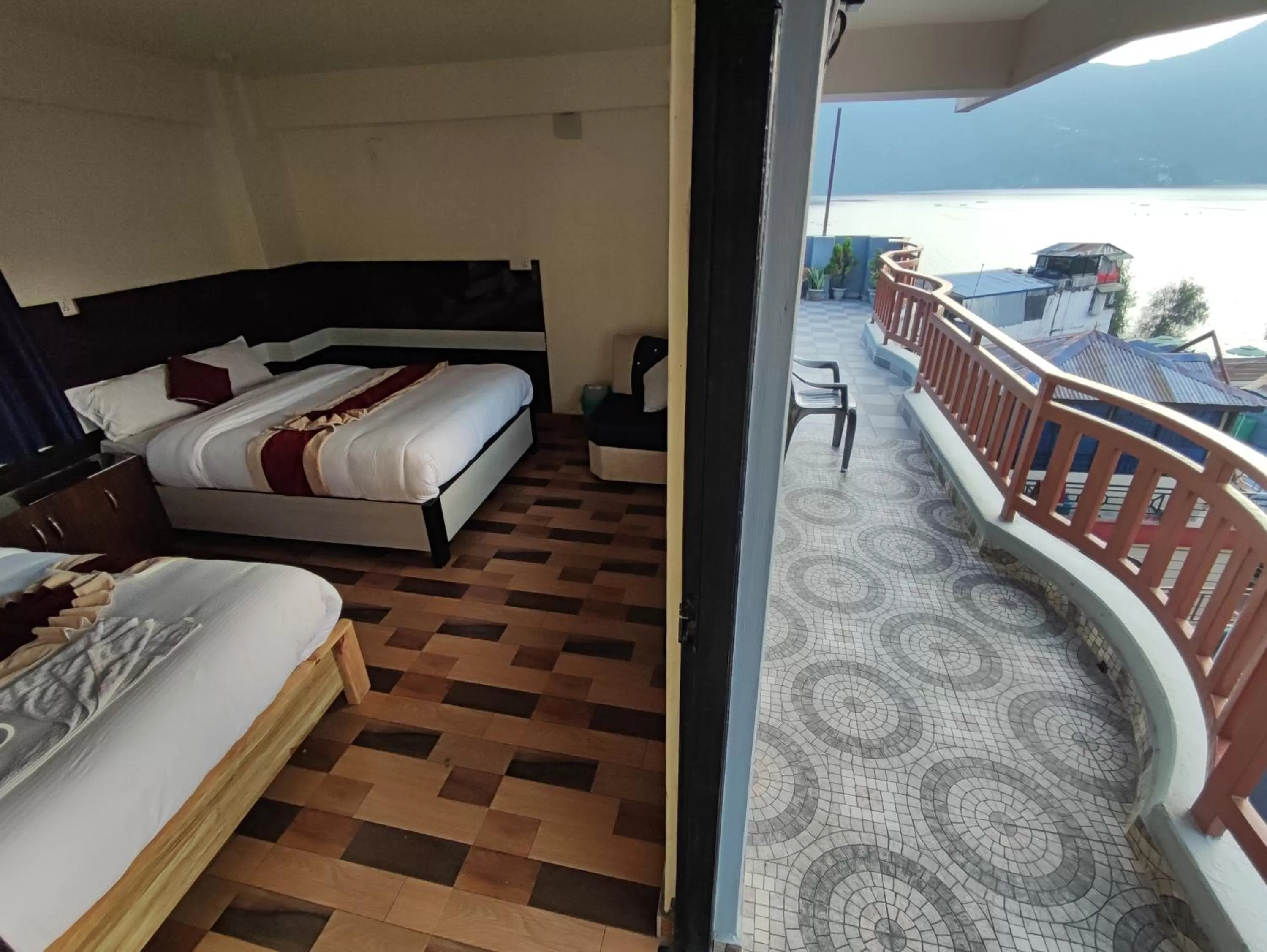 Bed in Hotel Kajiinn