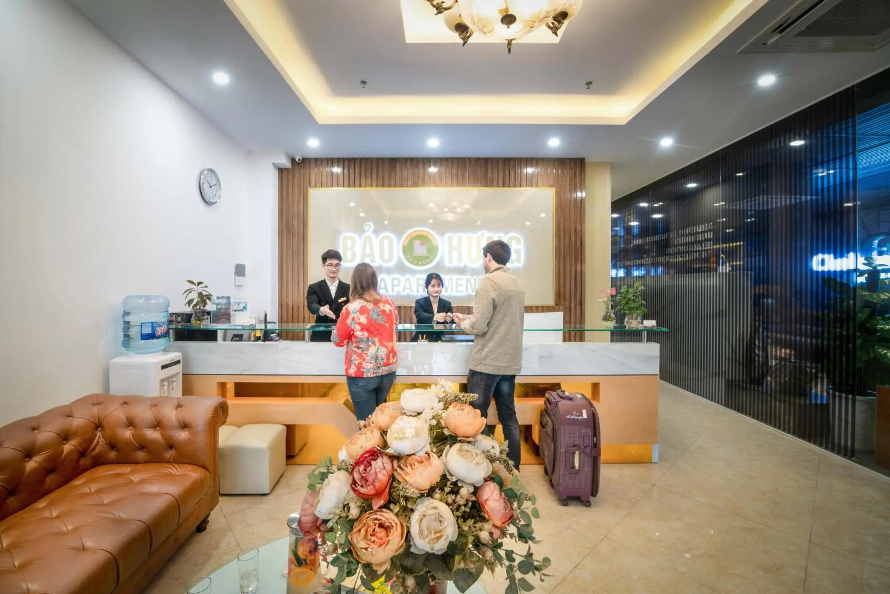 Lobby or reception in Bao Hung Hotel and Apartment