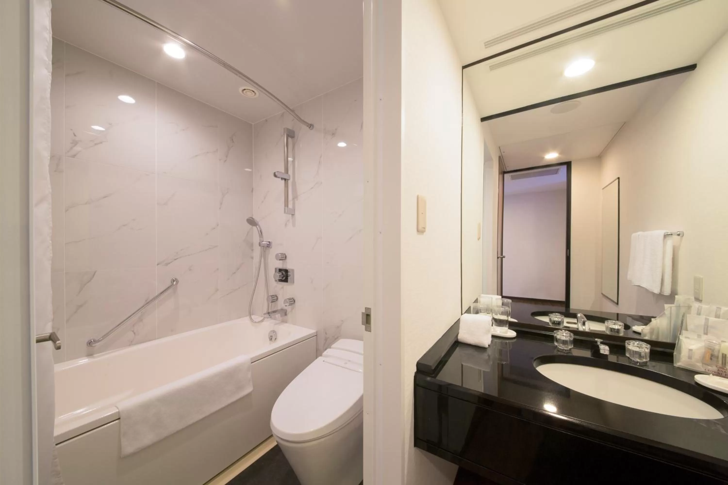 Bathroom in ANA Crowne Plaza Osaka by IHG