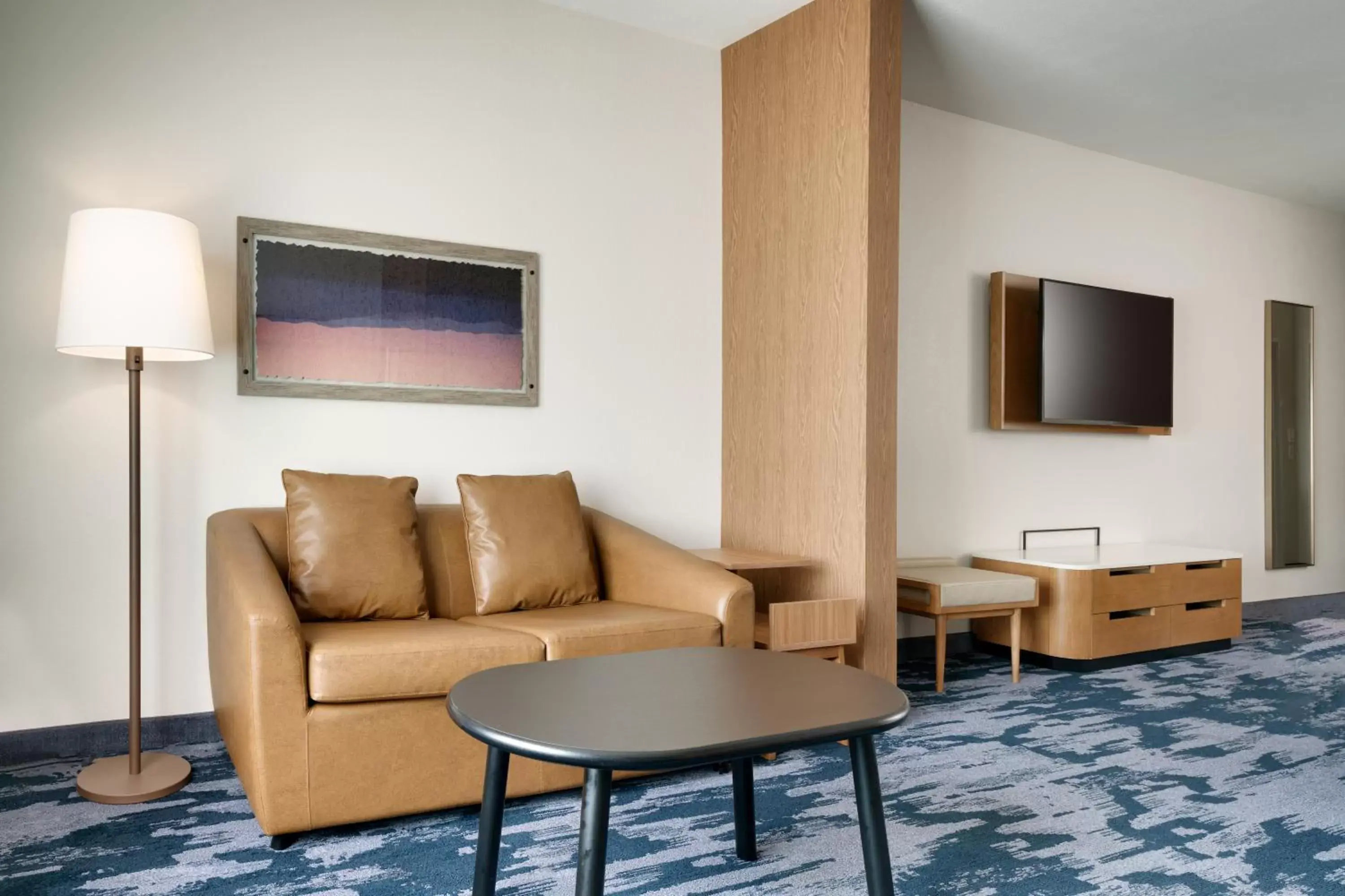 Living room, Seating Area in Fairfield Inn & Suites by Marriott Houston League City