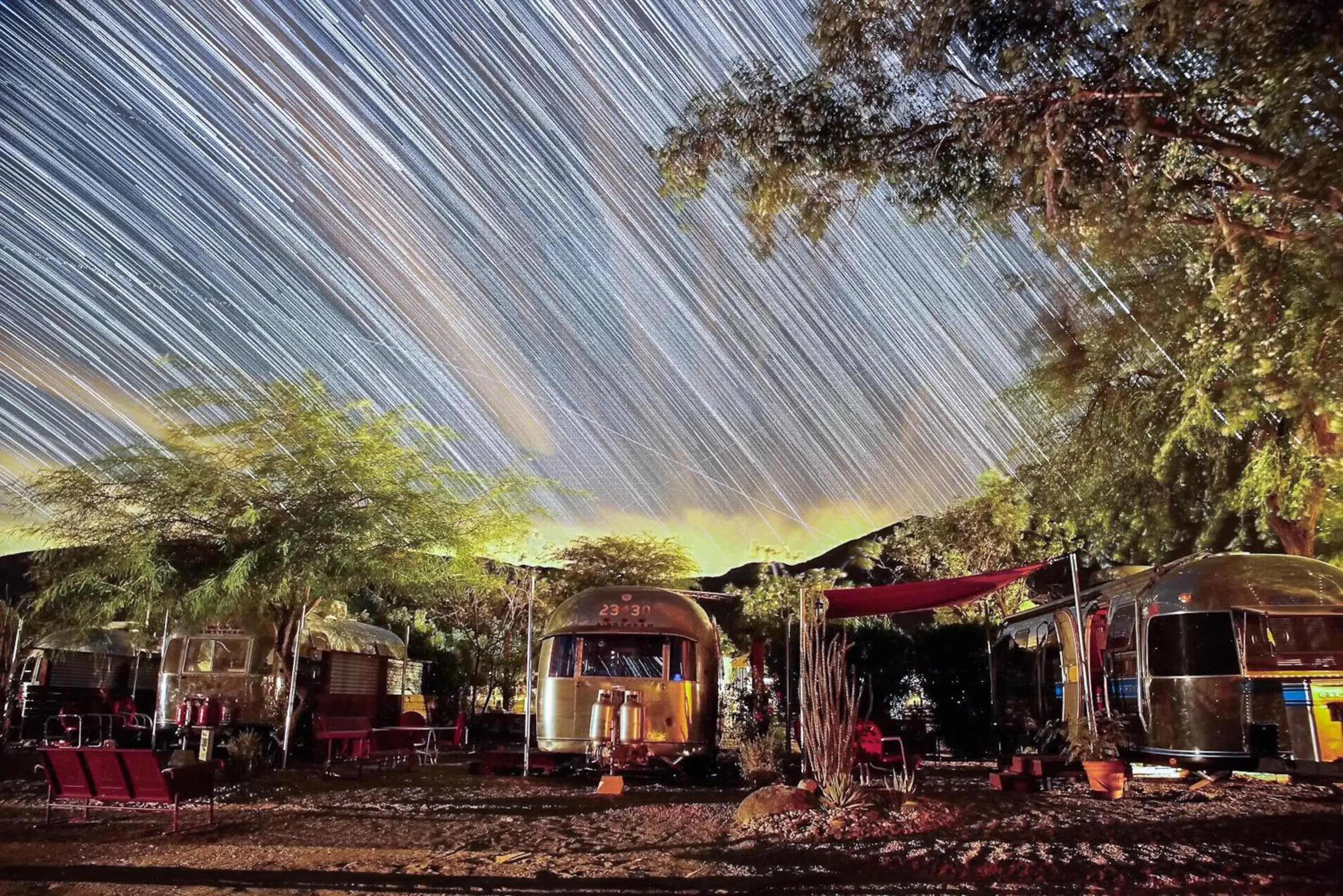 Natural landscape, Property Building in Palm Canyon Hotel and RV Resort