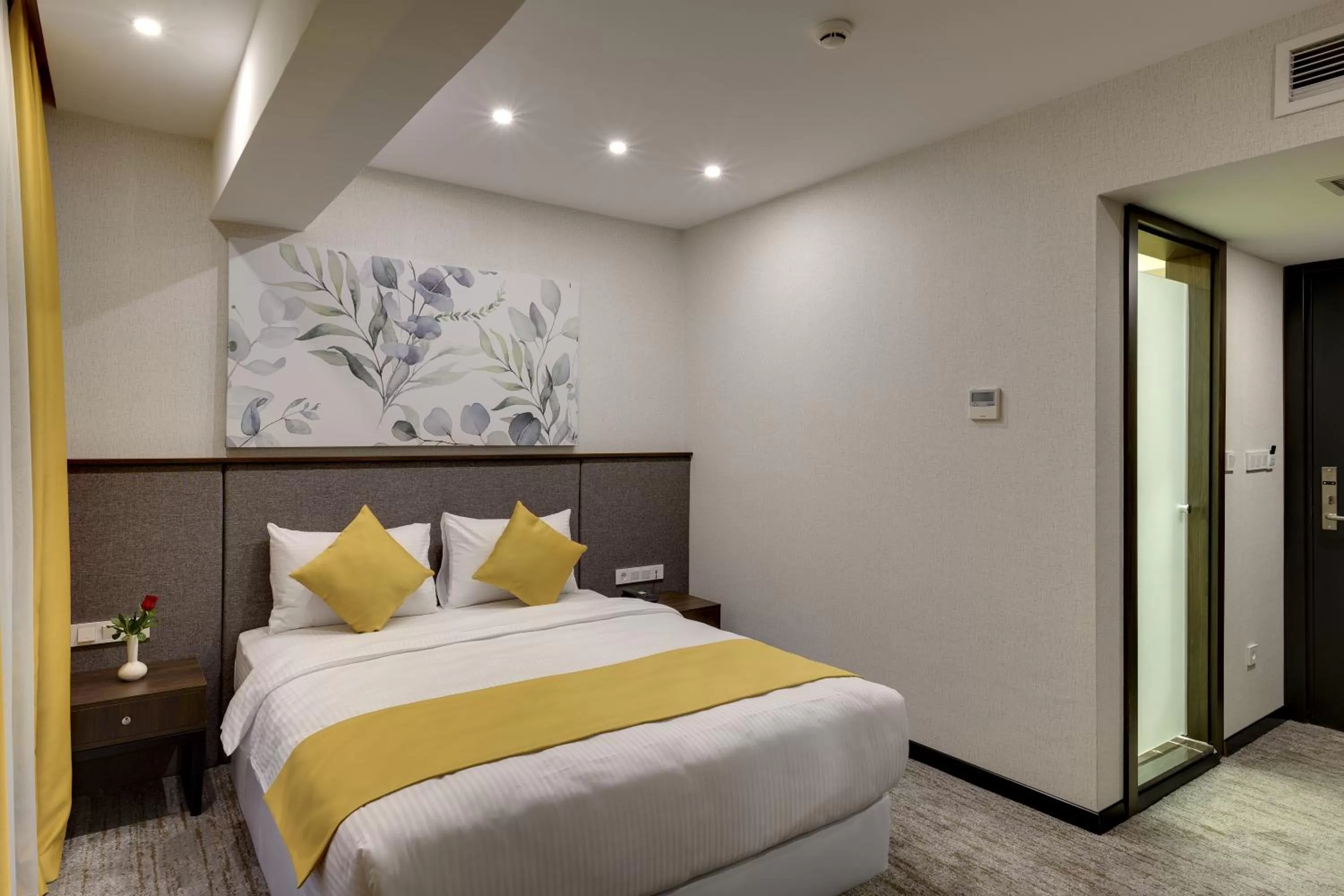 Bed in Leo Suites
