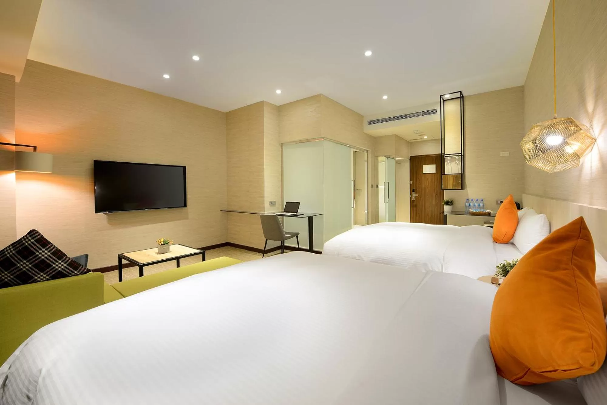 TV and multimedia, Bed in Via Hotel Taipei Station