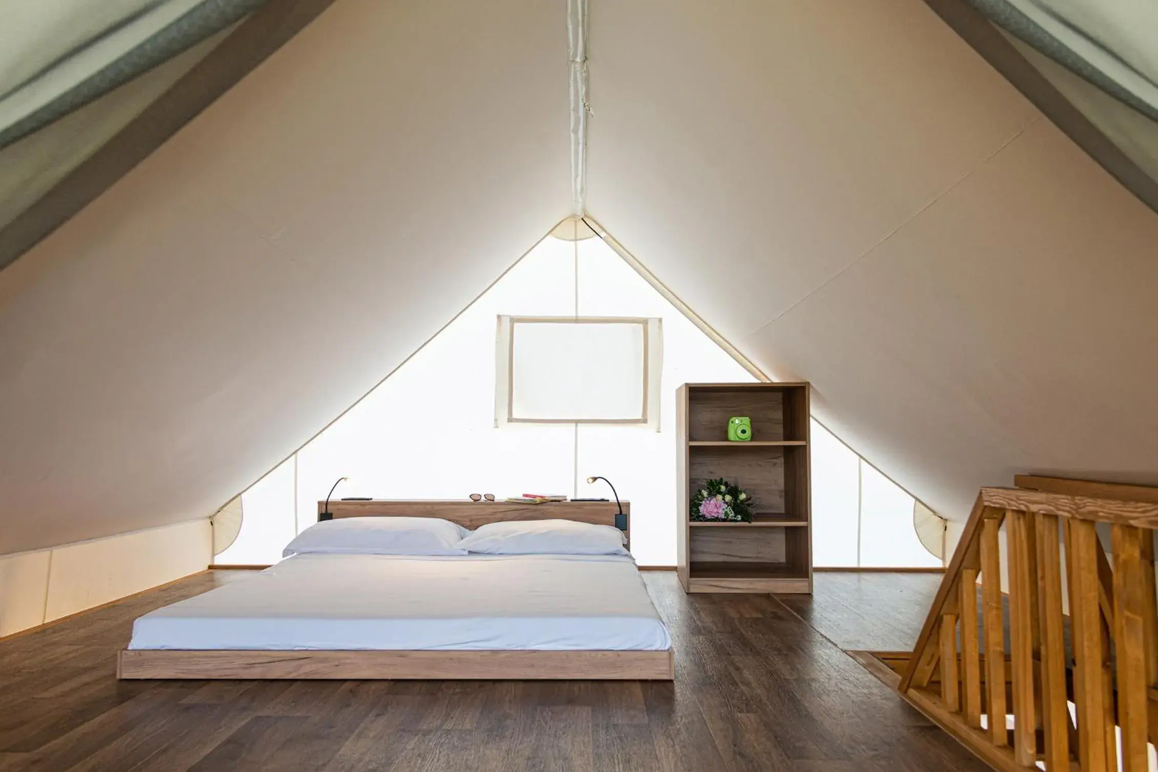 Bed in Nabi Resort Glamping & SPA