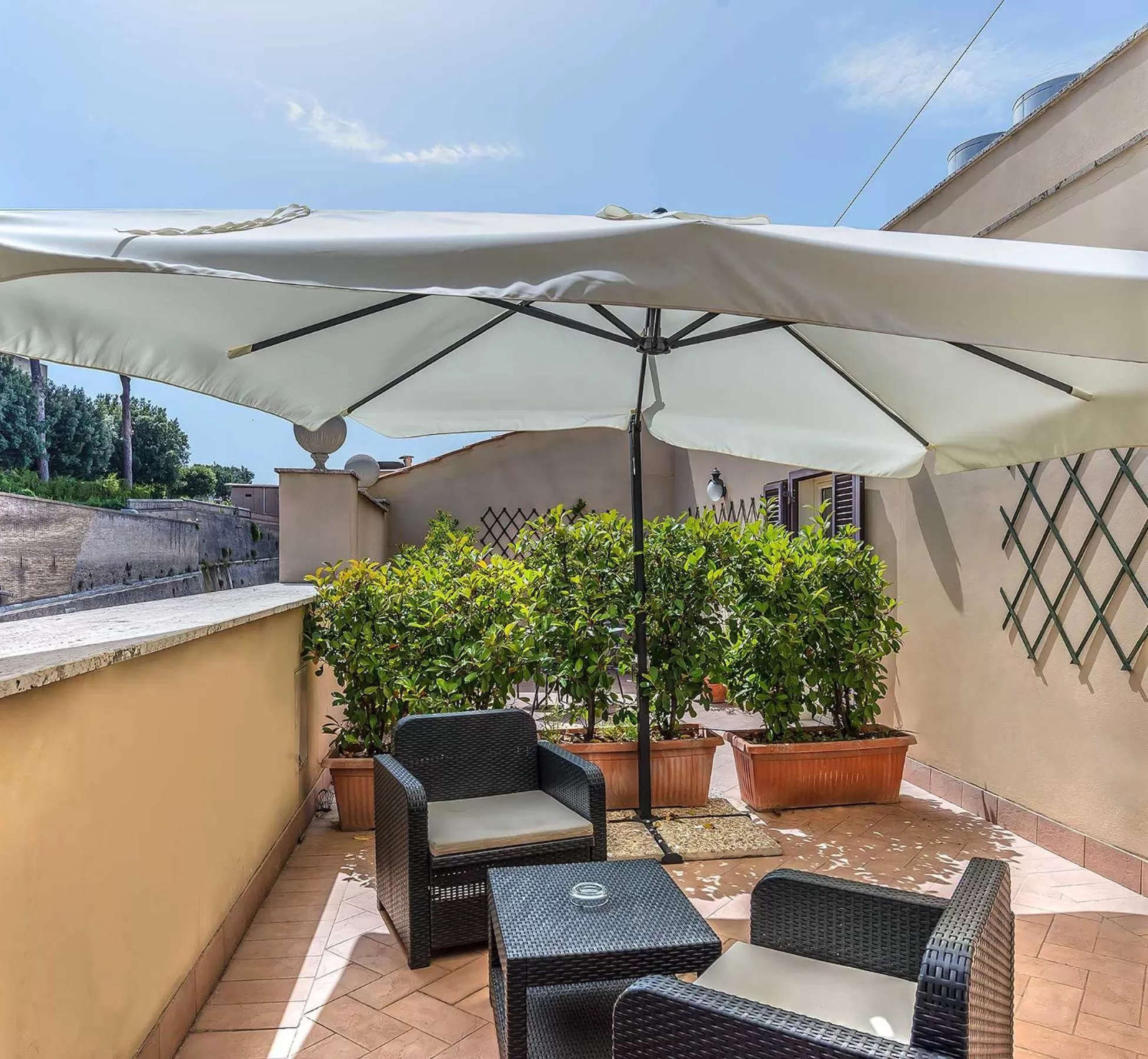Balcony/Terrace in Tmark Hotel Vaticano