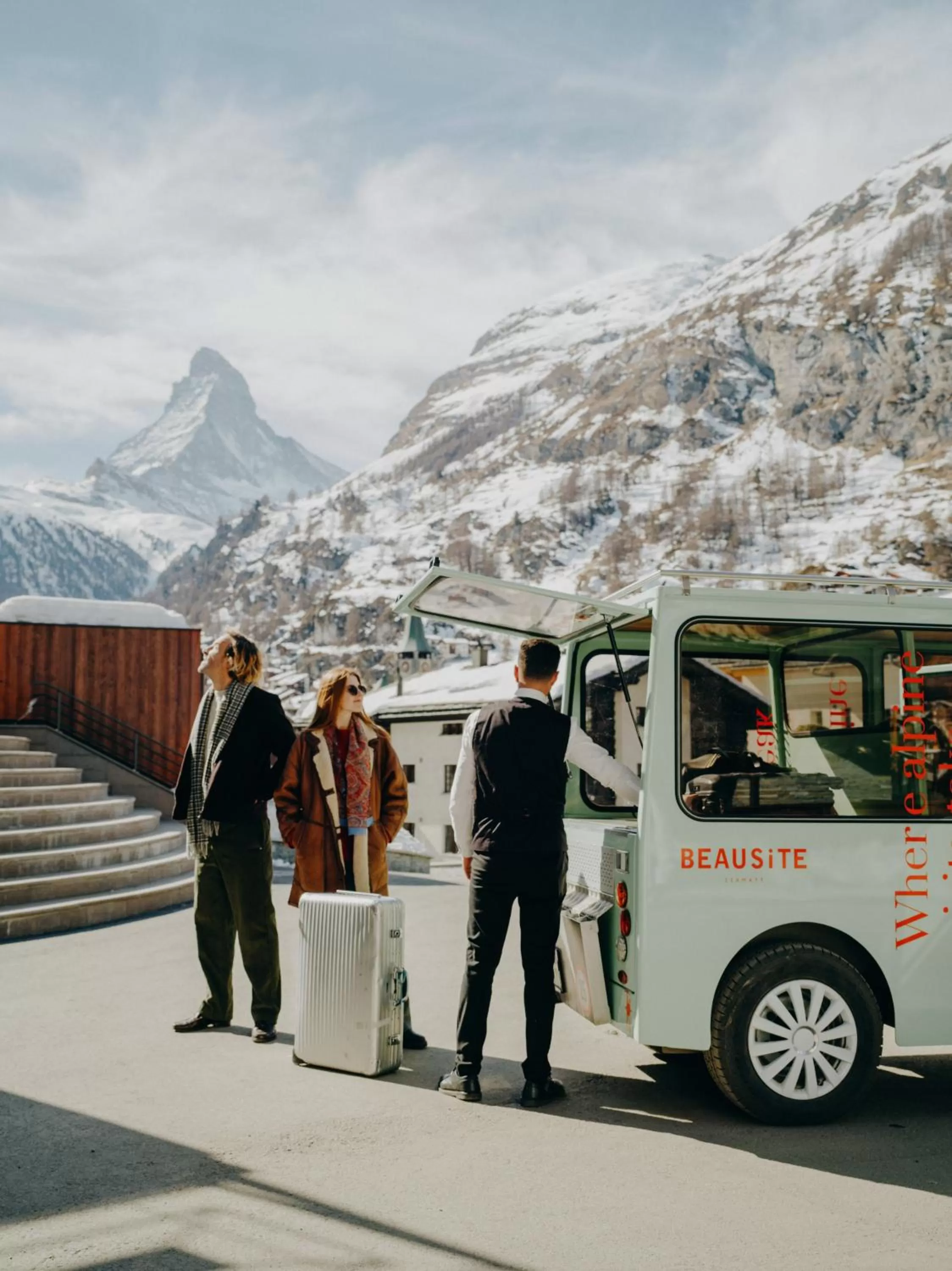 shuttle in BEAUSiTE Zermatt