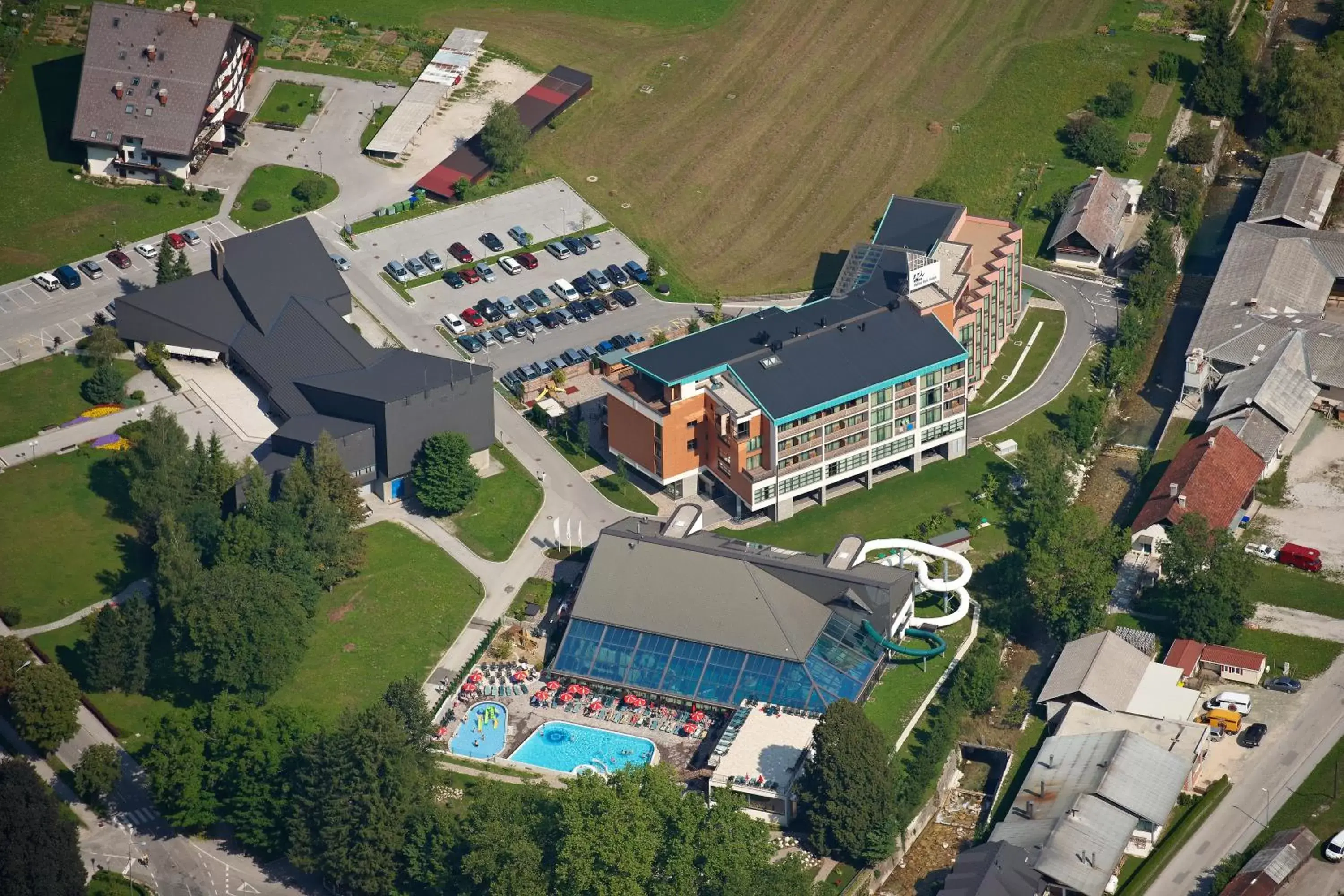 Bird's eye view, Bird's-eye View in Bohinj Eco Hotel