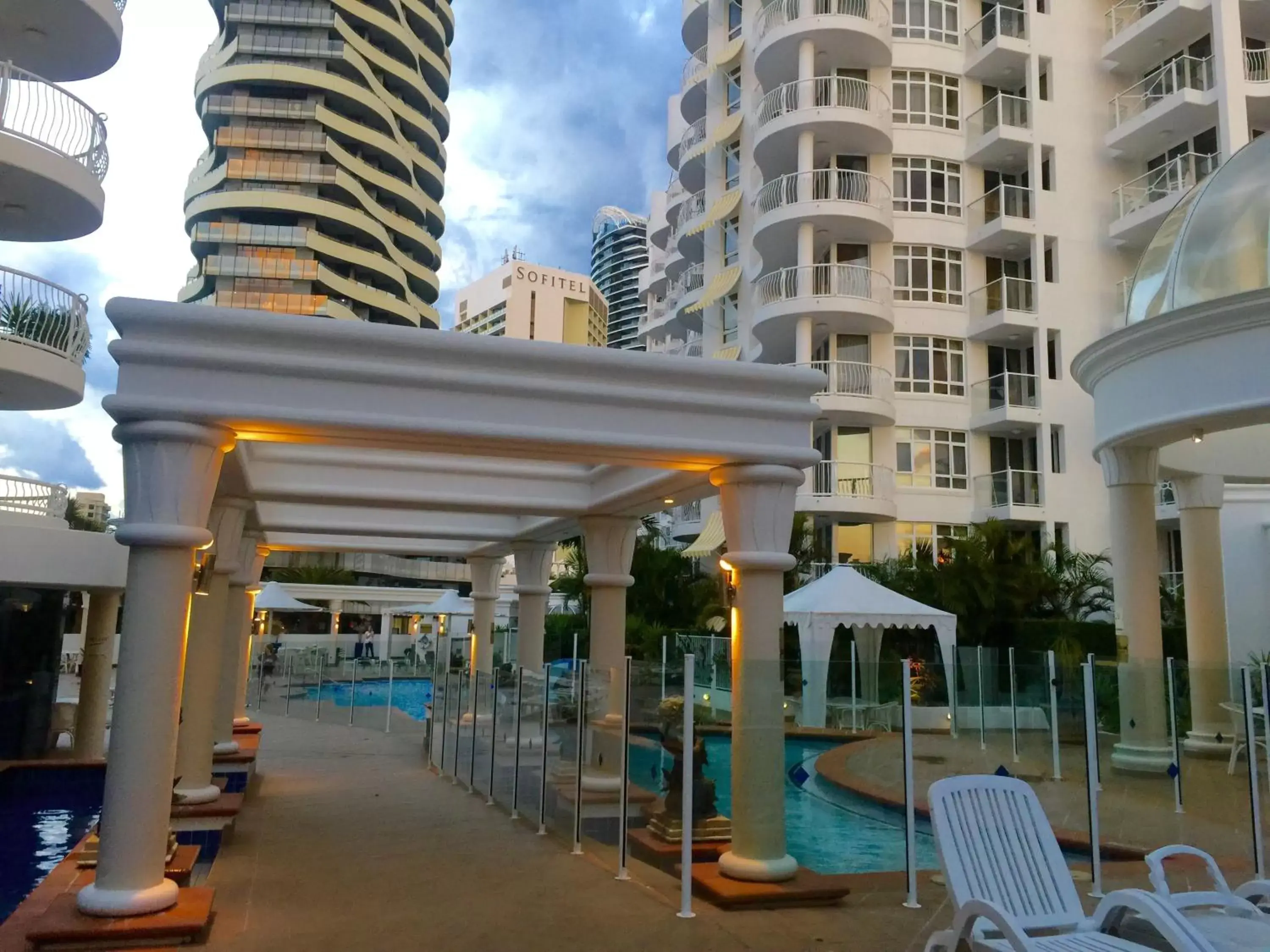 Swimming pool in Broadbeach Holiday Apartments