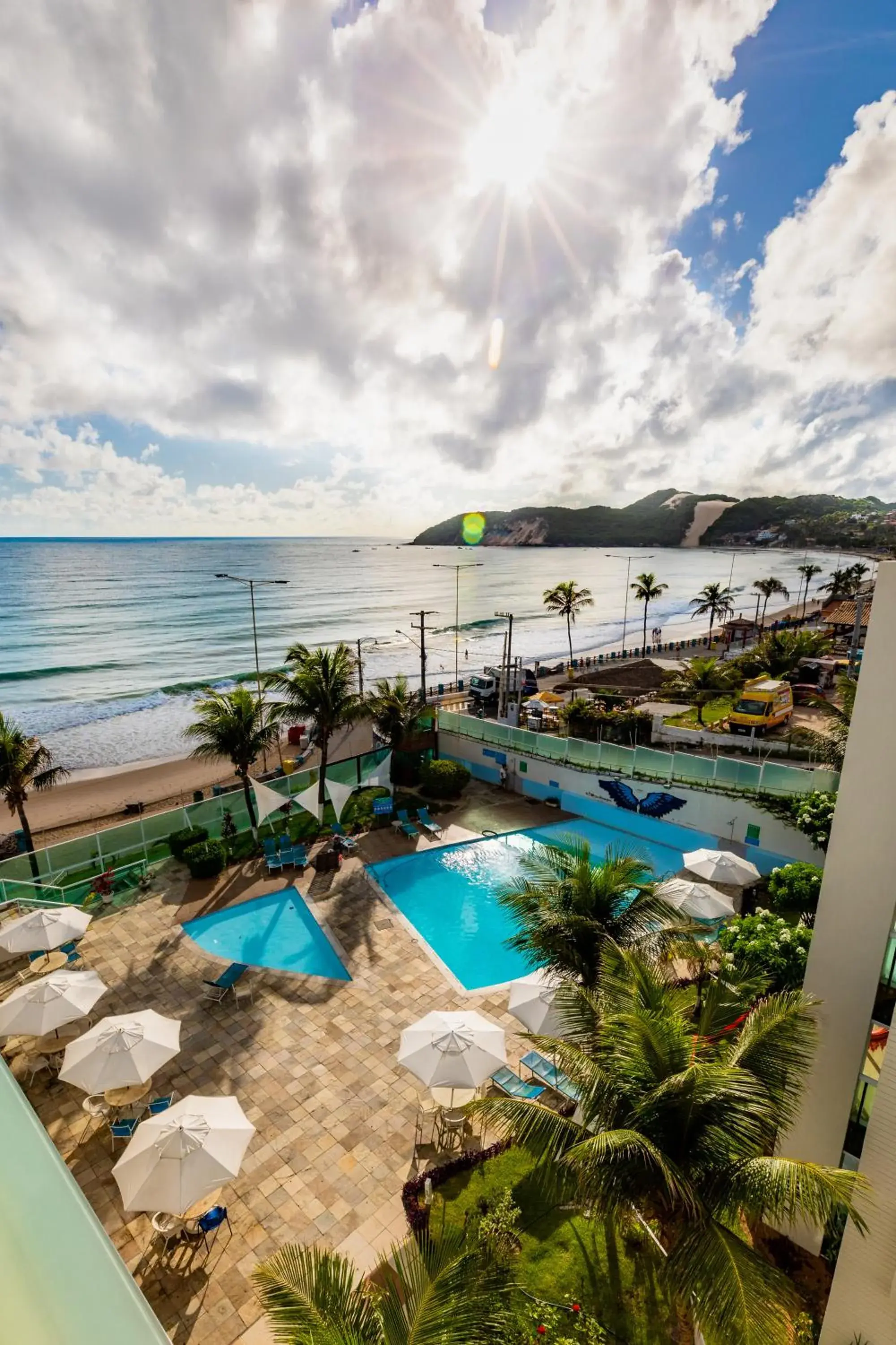 Beach, Pool View in Hotel Ponta Negra Beach Natal