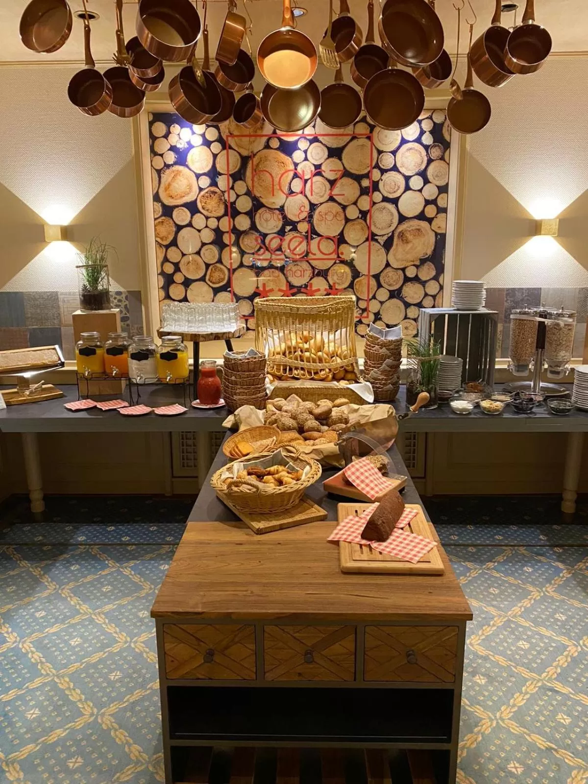 Buffet breakfast in Harz Hotel & Spa Seela