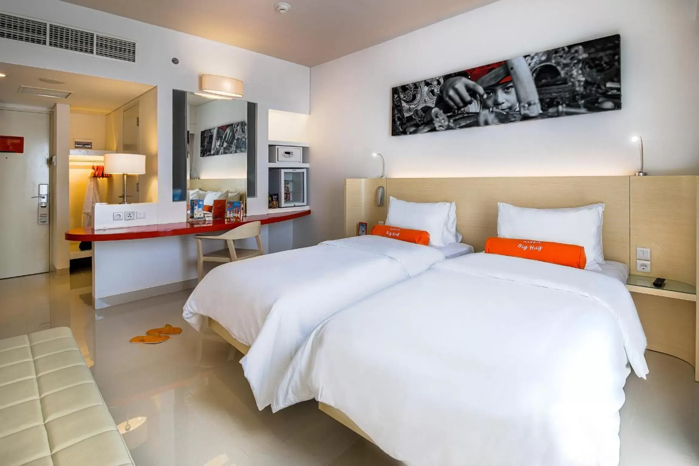 Bed in HARRIS Hotel and Conventions Denpasar Bali