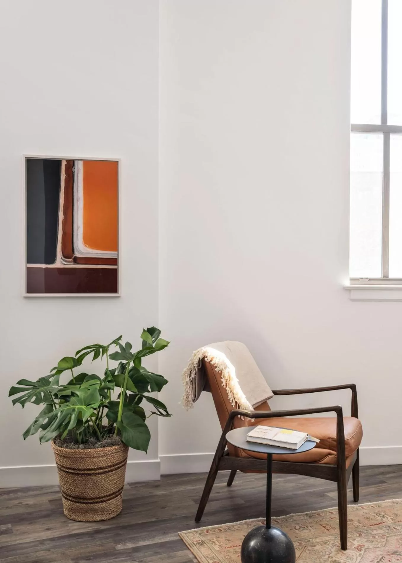 Living room in ROOST Cleveland