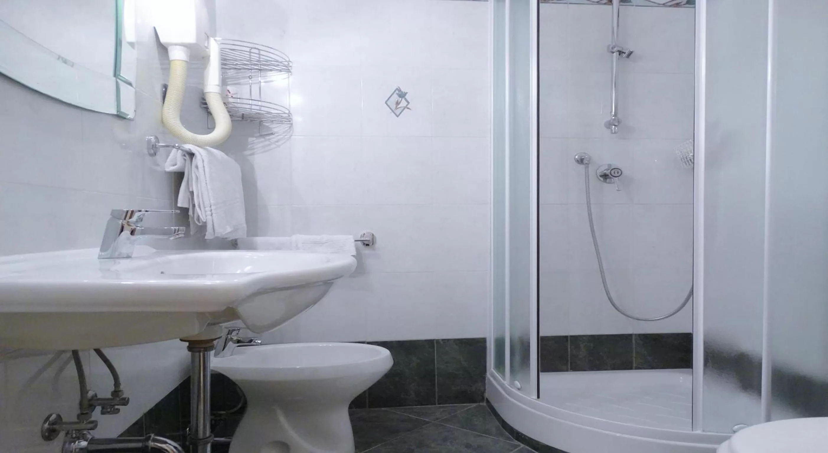 Bathroom in Hotel Millerose