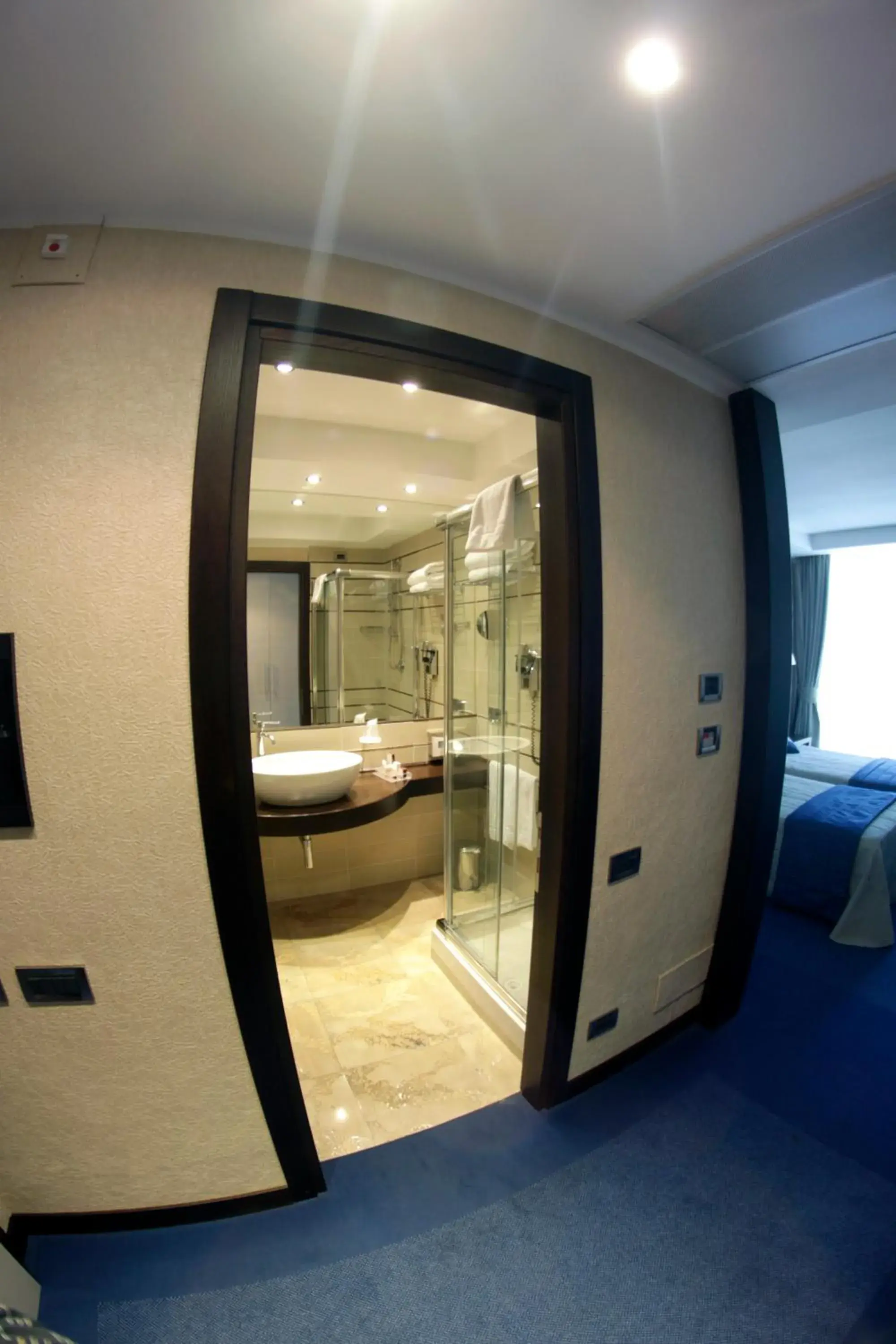 Bathroom in Hotel San Mauro