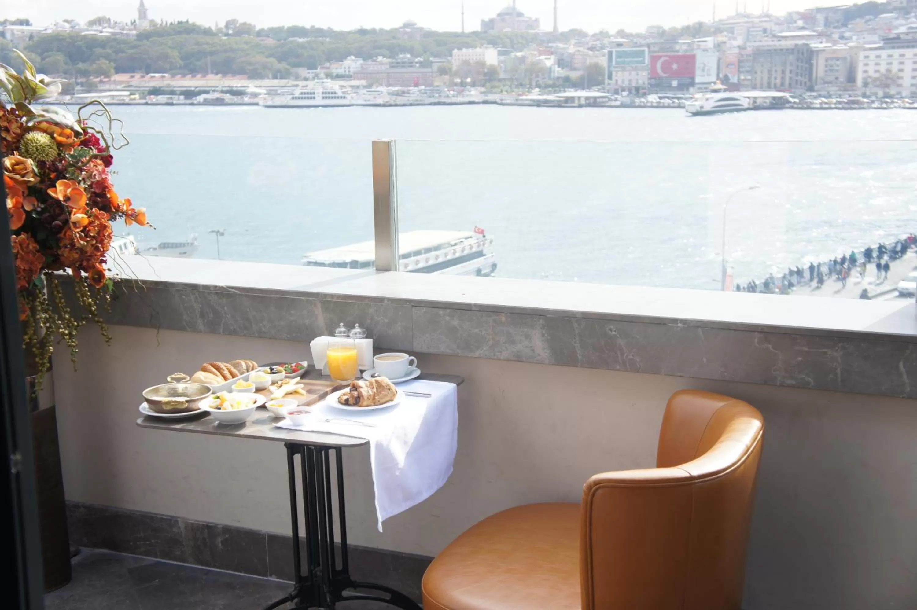Balcony/Terrace in Nordstern Hotel Galata