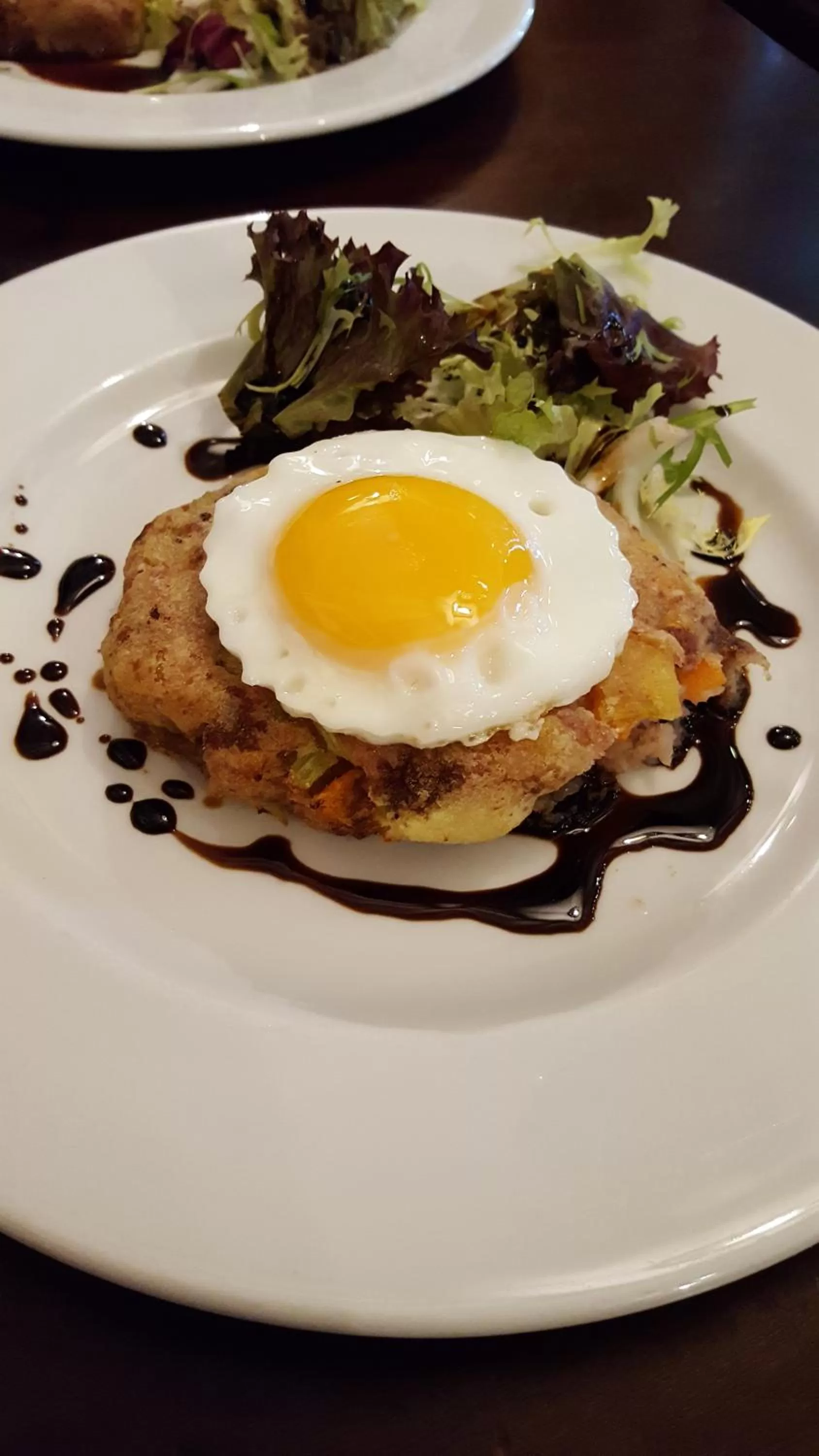 Food close-up in Garrison Hotel