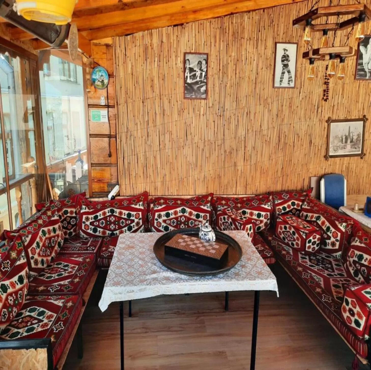 Restaurant/places to eat, Seating Area in Old City Family Hotel