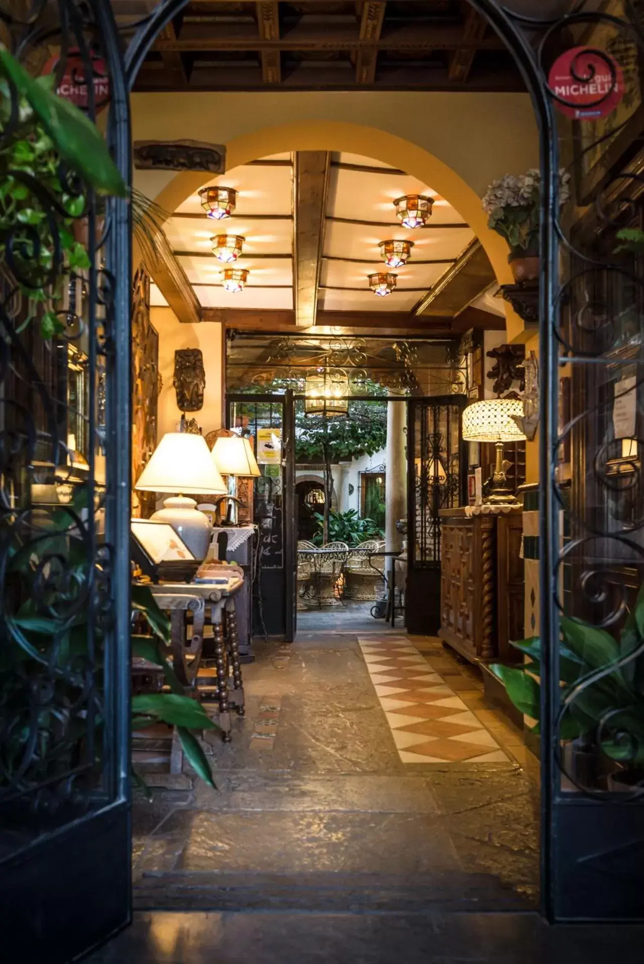 Lobby or reception in Hotel América