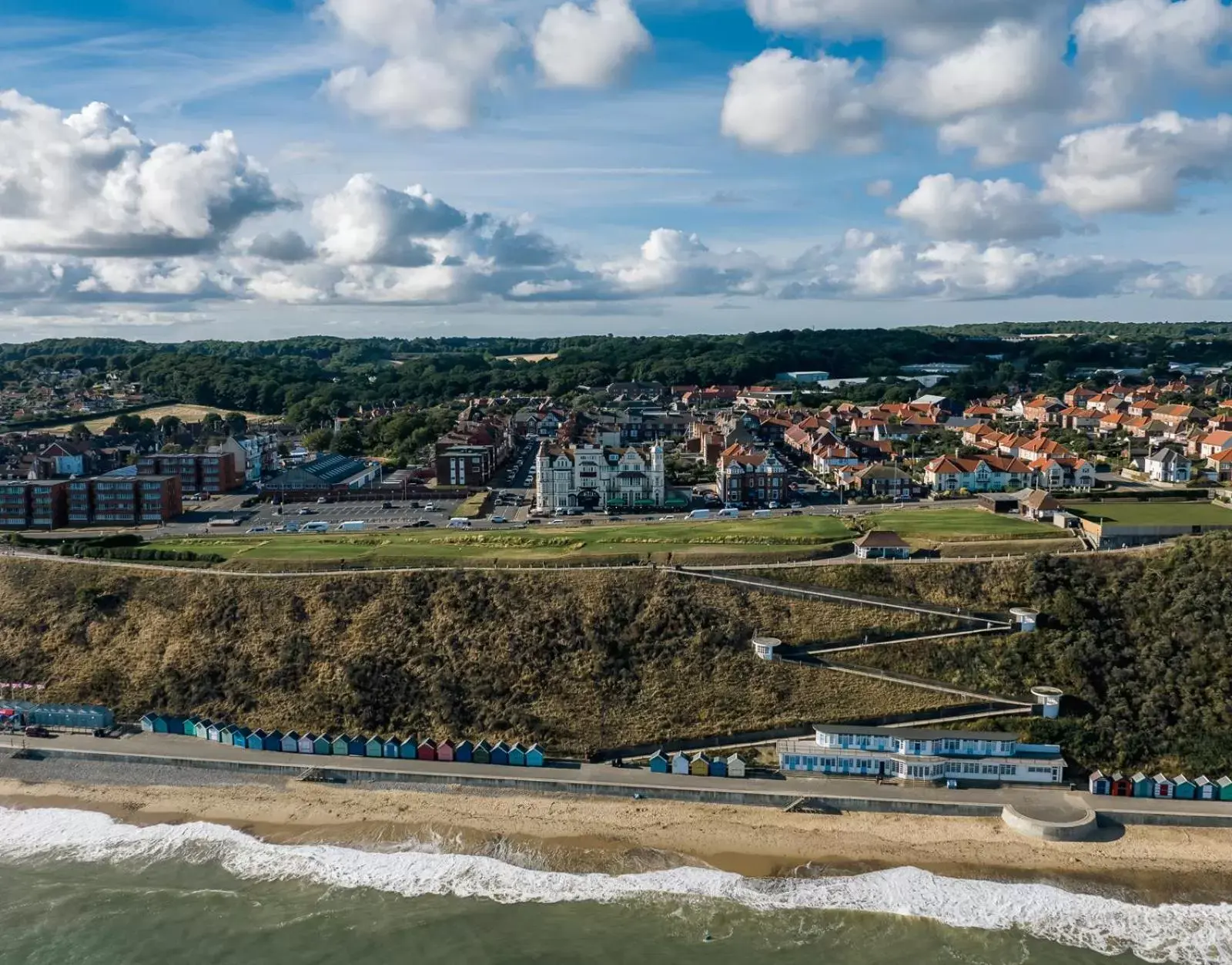 Property building, Bird's-eye View in Cliftonville Hotel
