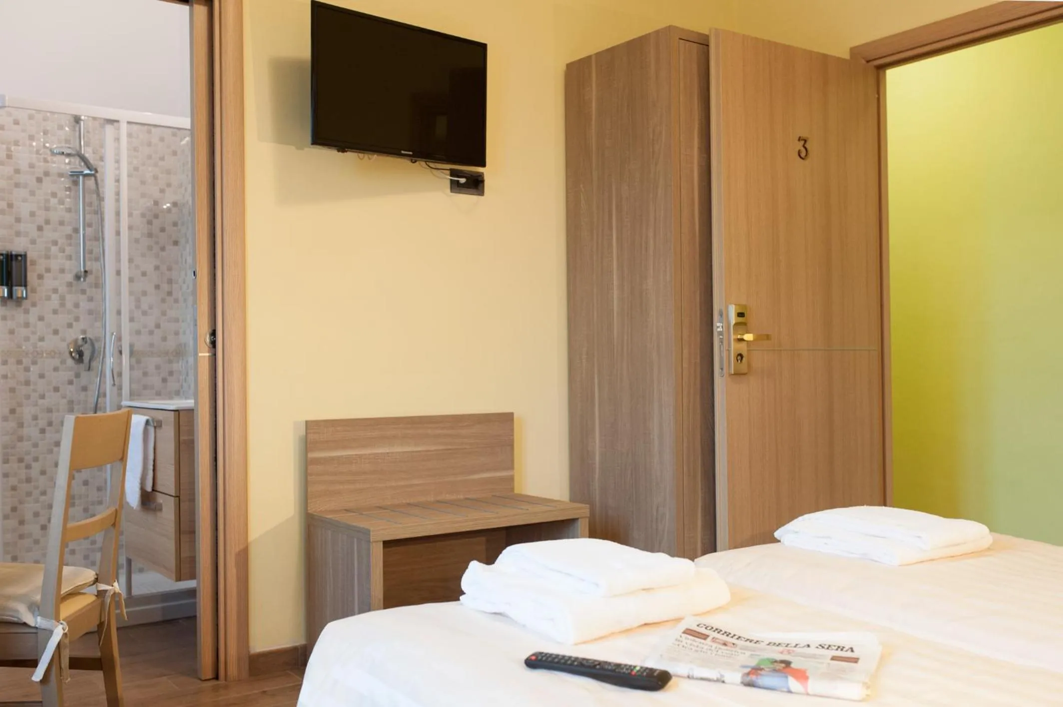 Bed in Hotel Ristorante Piccadilly