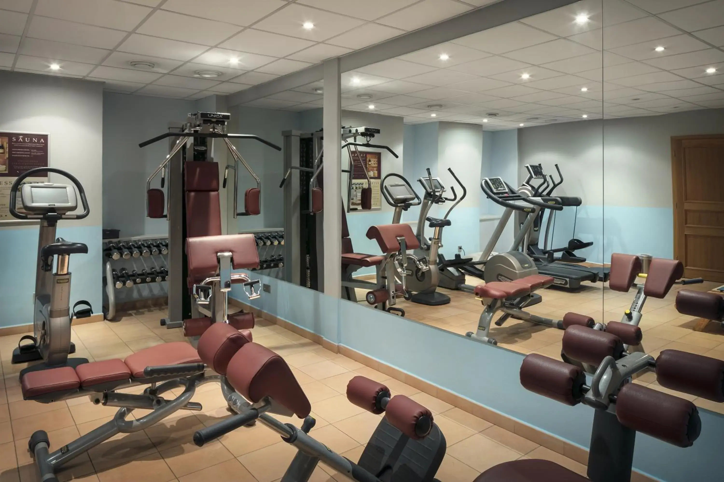 Fitness centre/facilities, Fitness Center/Facilities in Hotel Caesar Prague