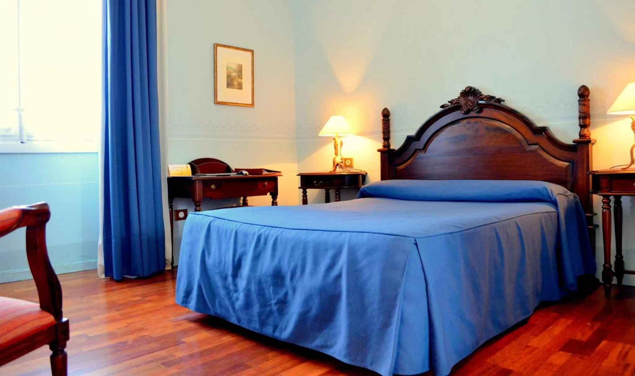 Bed in Hotel Mirador de Llerena