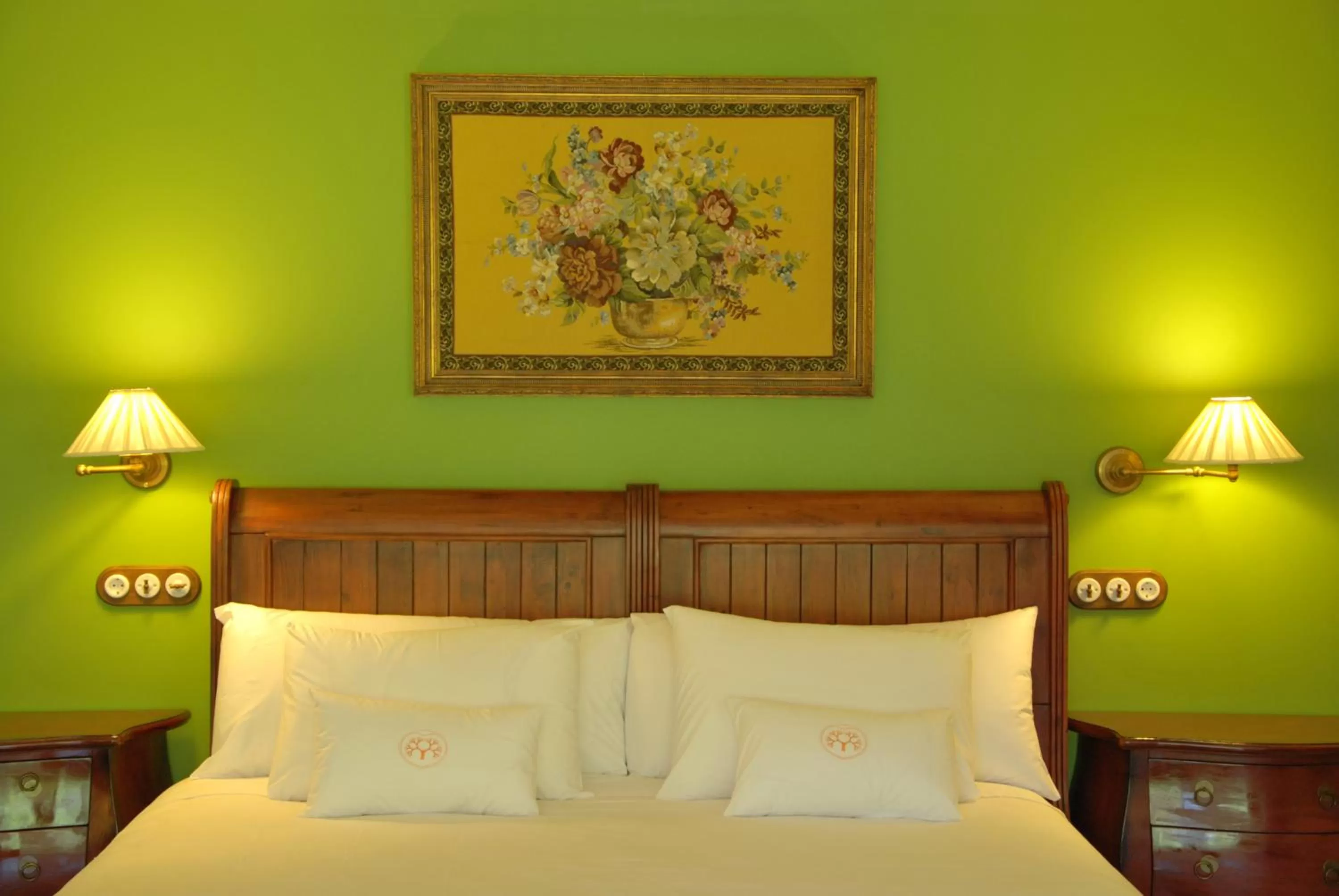 Bed in Hotel Selba d'Ansils