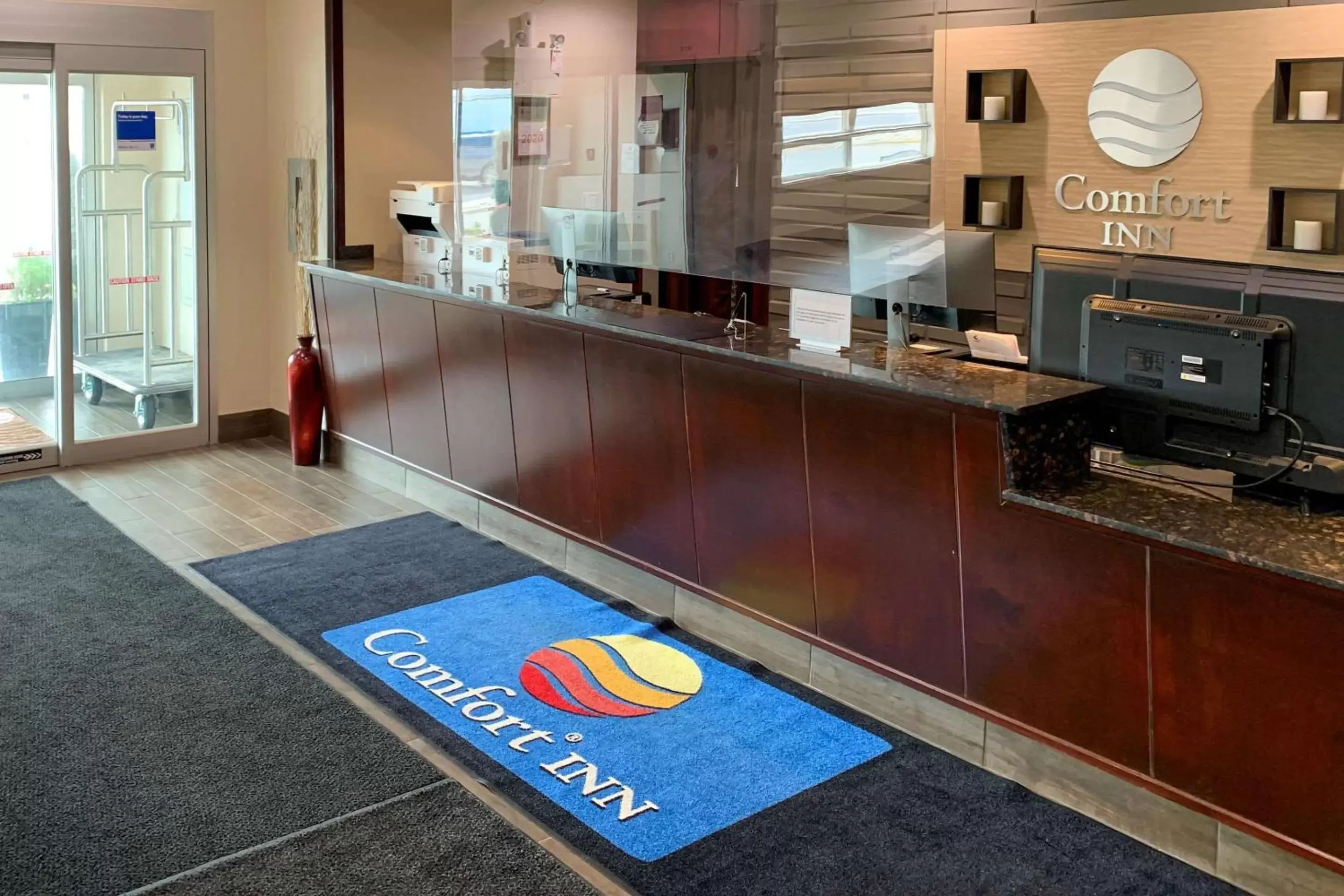 Lobby or reception in Comfort Inn