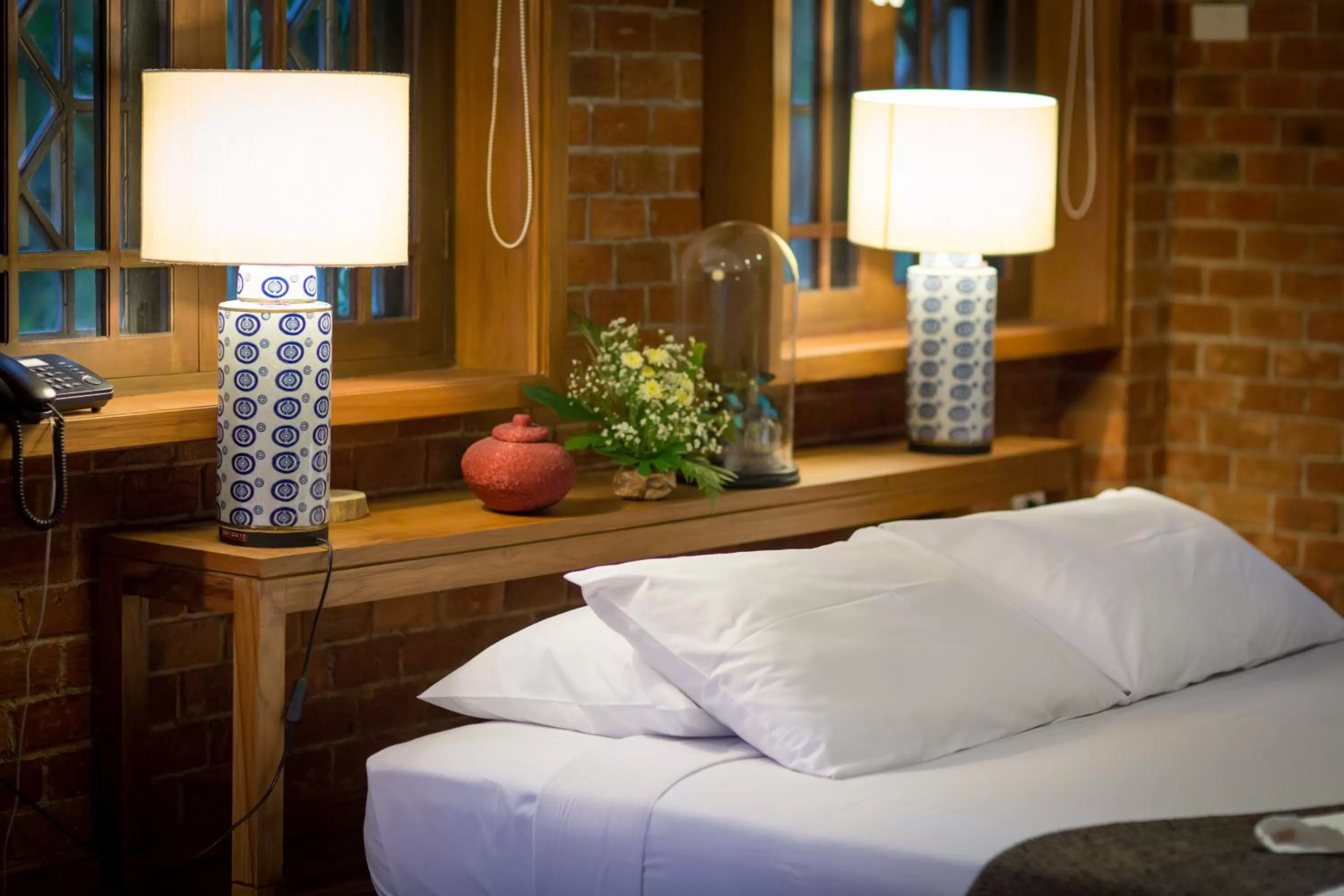 Decorative detail, Bed in Kaomai Lanna Resort