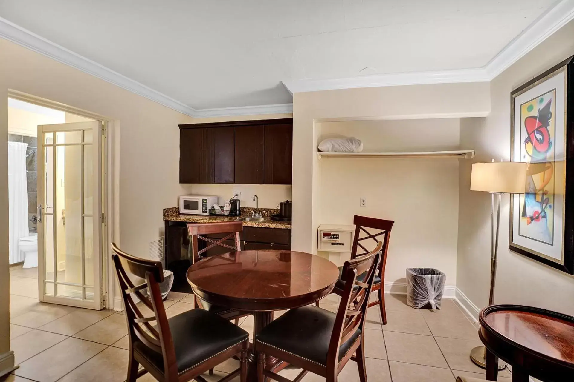 Living room, Dining Area in Fort Lauderdale Grand Hotel