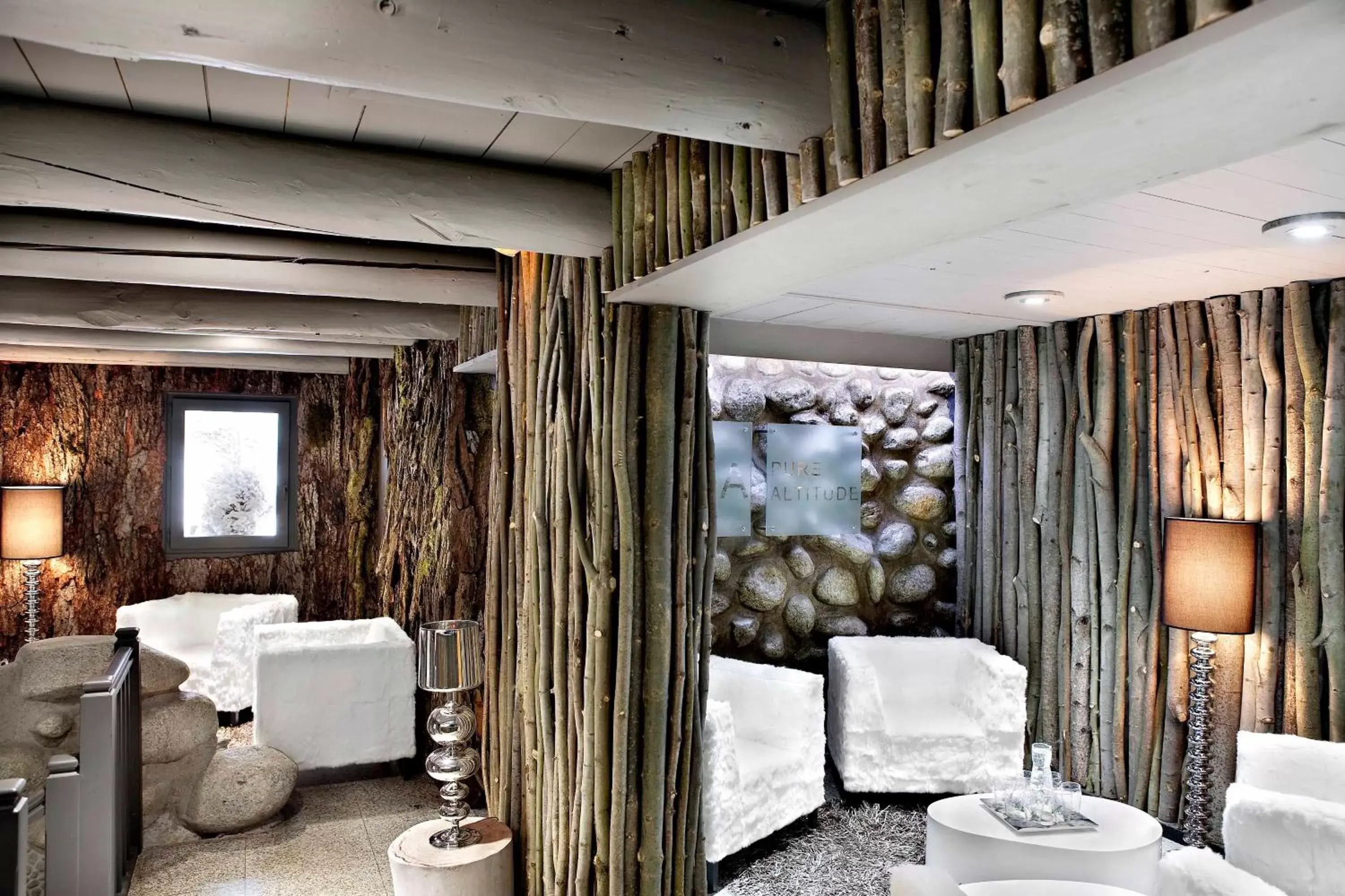 Lounge or bar, Bathroom in Les Fermes de Marie