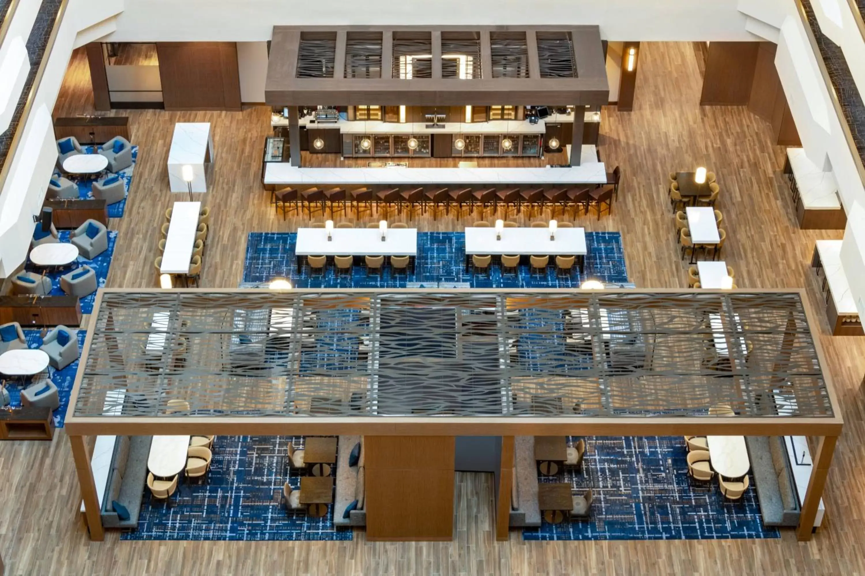 Restaurant/places to eat, Bird's-eye View in Madison Marriott West