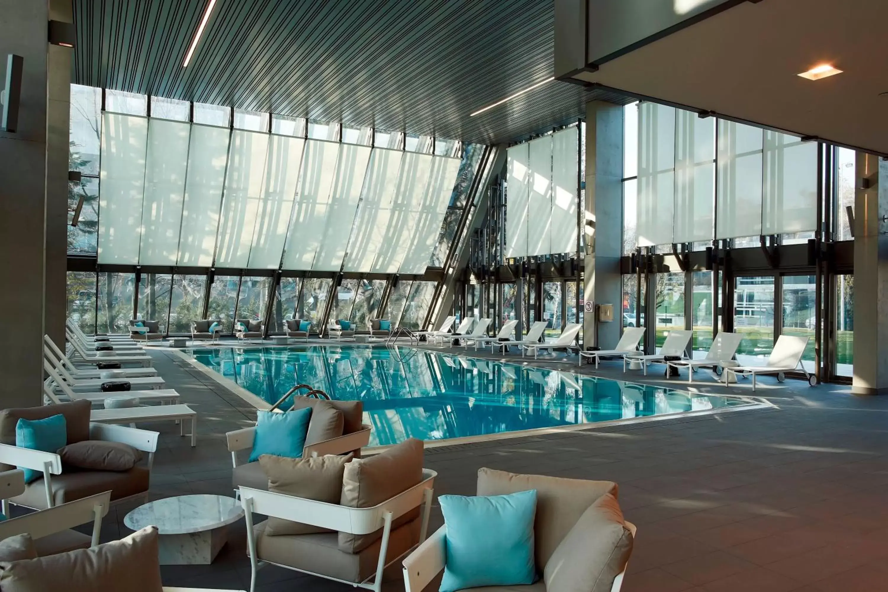 Swimming pool in Crowne Plaza Belgrade by IHG Swimming pool in Crowne Plaza Belgrade by IHG
