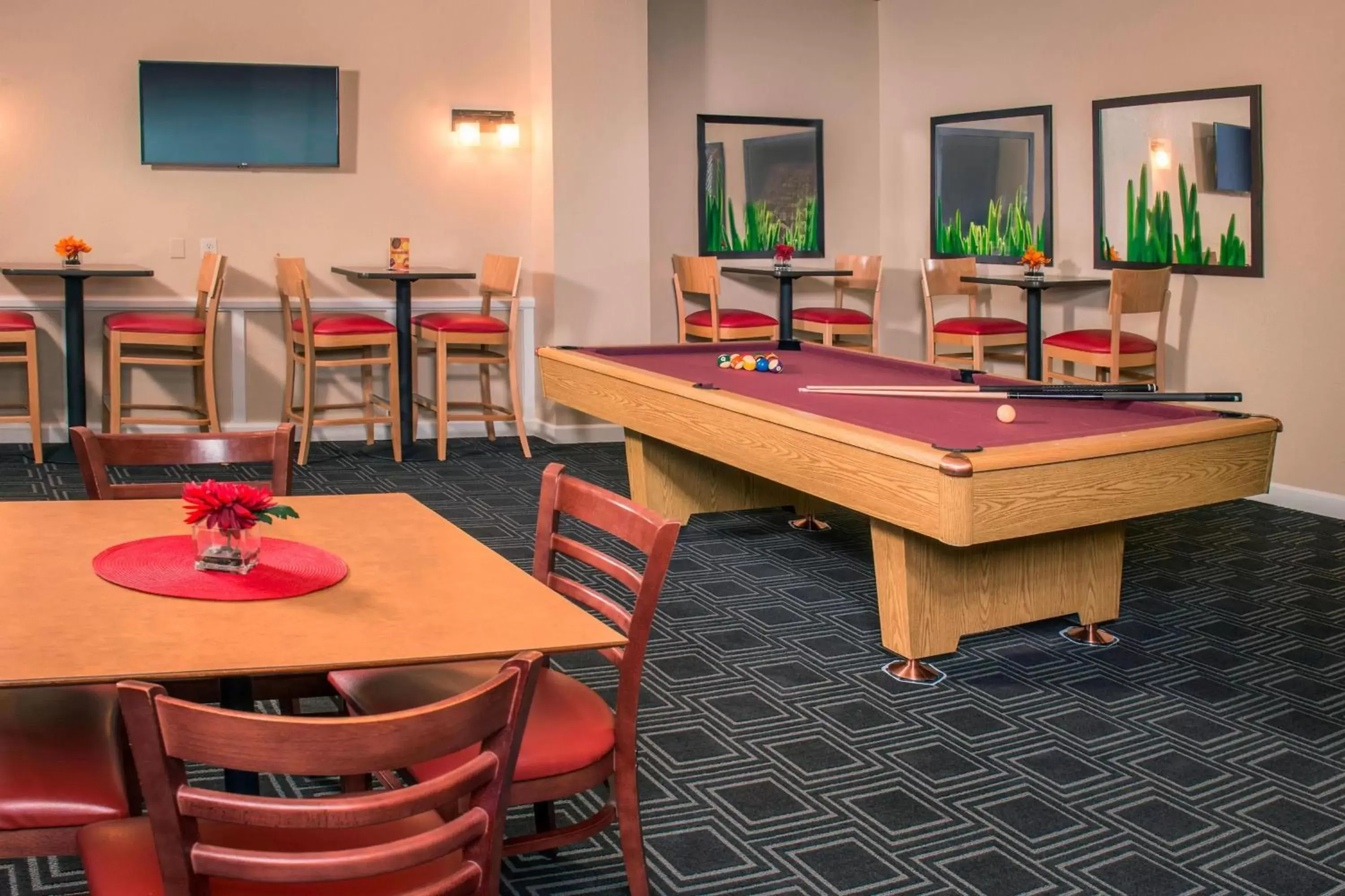 Area and facilities, Billiards in TownePlace Suites by Marriott Clinton at Joint Base Andrews