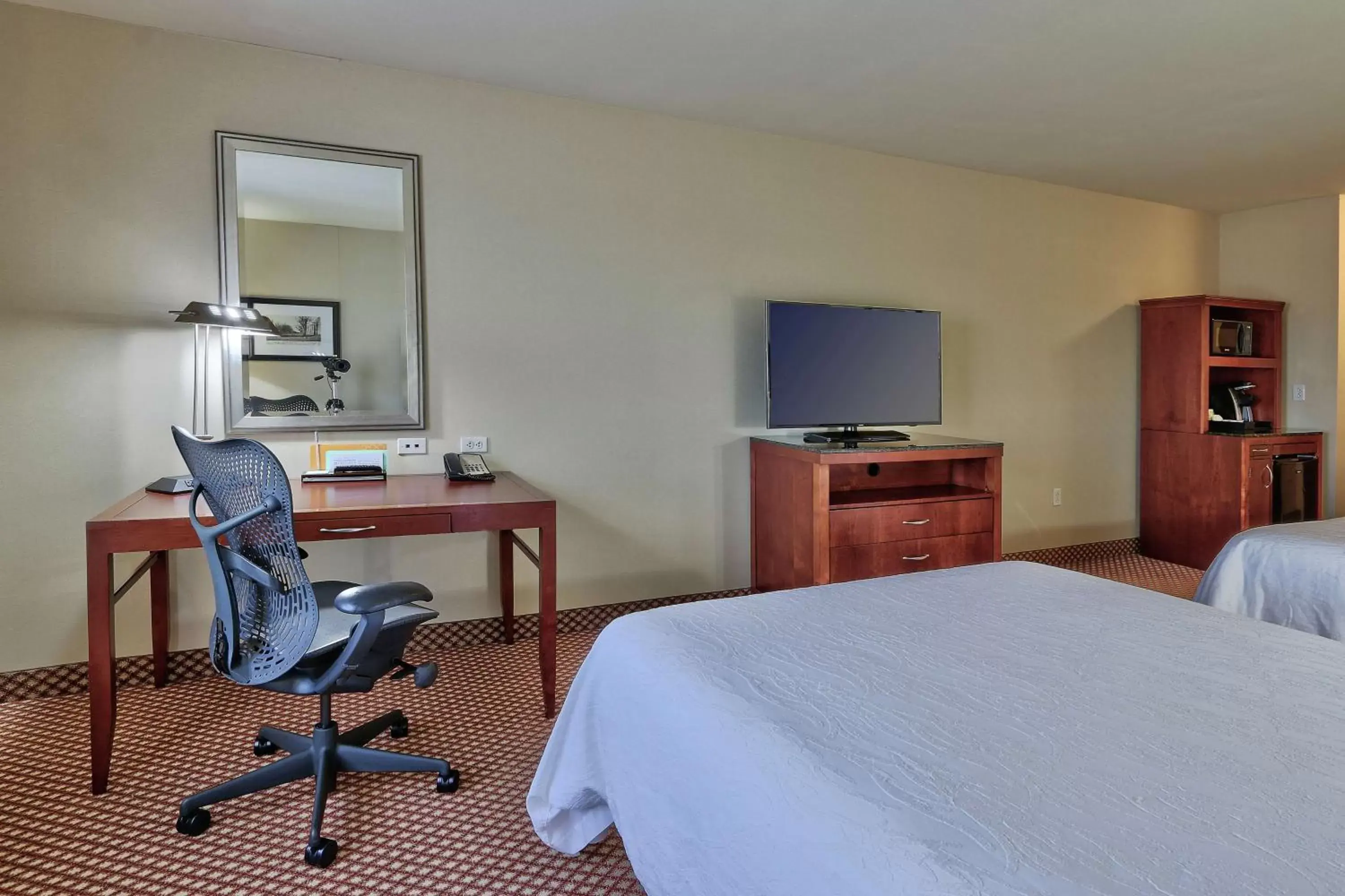 Bedroom, TV/Entertainment Center in Hilton Garden Inn Las Cruces